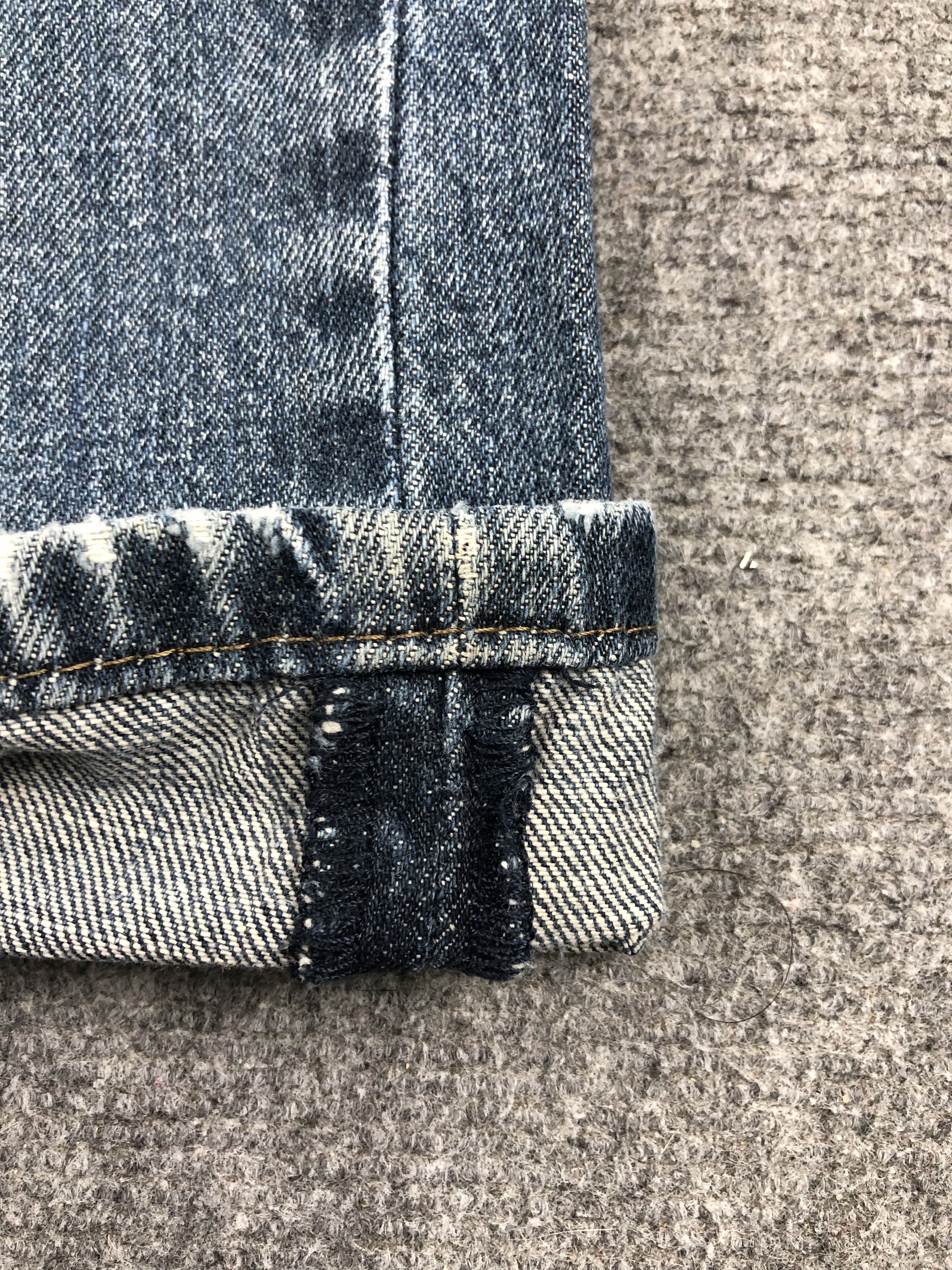 Levi's × Vintage Vintage Levis 514 Faded Blue Jeans Size US 32 / EU 48 - 10 Thumbnail