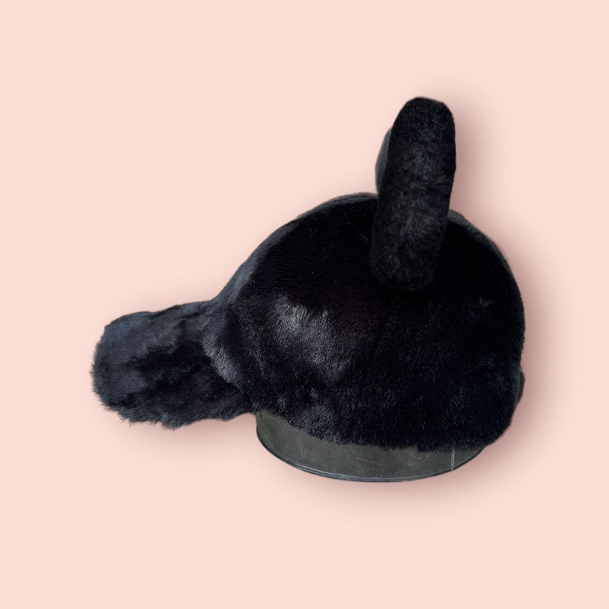 Disney × Japanese Brand × Mickey Mouse VINTAGE MICKEY EARS FLUFFY MOHAIR CAP Size ONE SIZE - 7 Thumbnail
