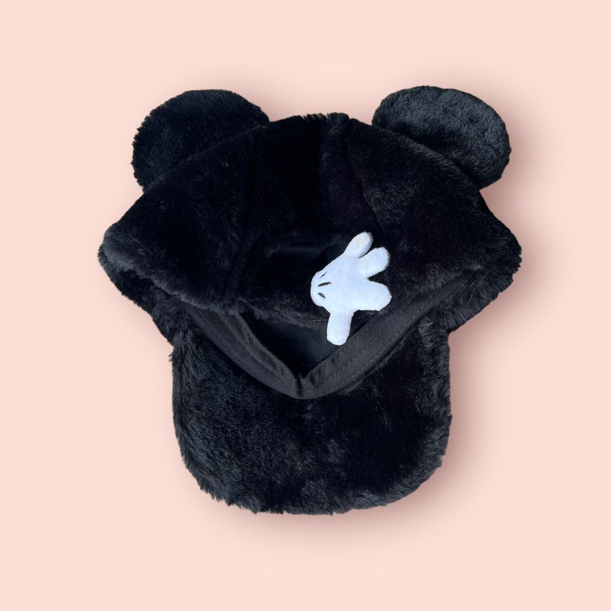 Disney × Japanese Brand × Mickey Mouse VINTAGE MICKEY EARS FLUFFY MOHAIR CAP Size ONE SIZE - 16 Thumbnail