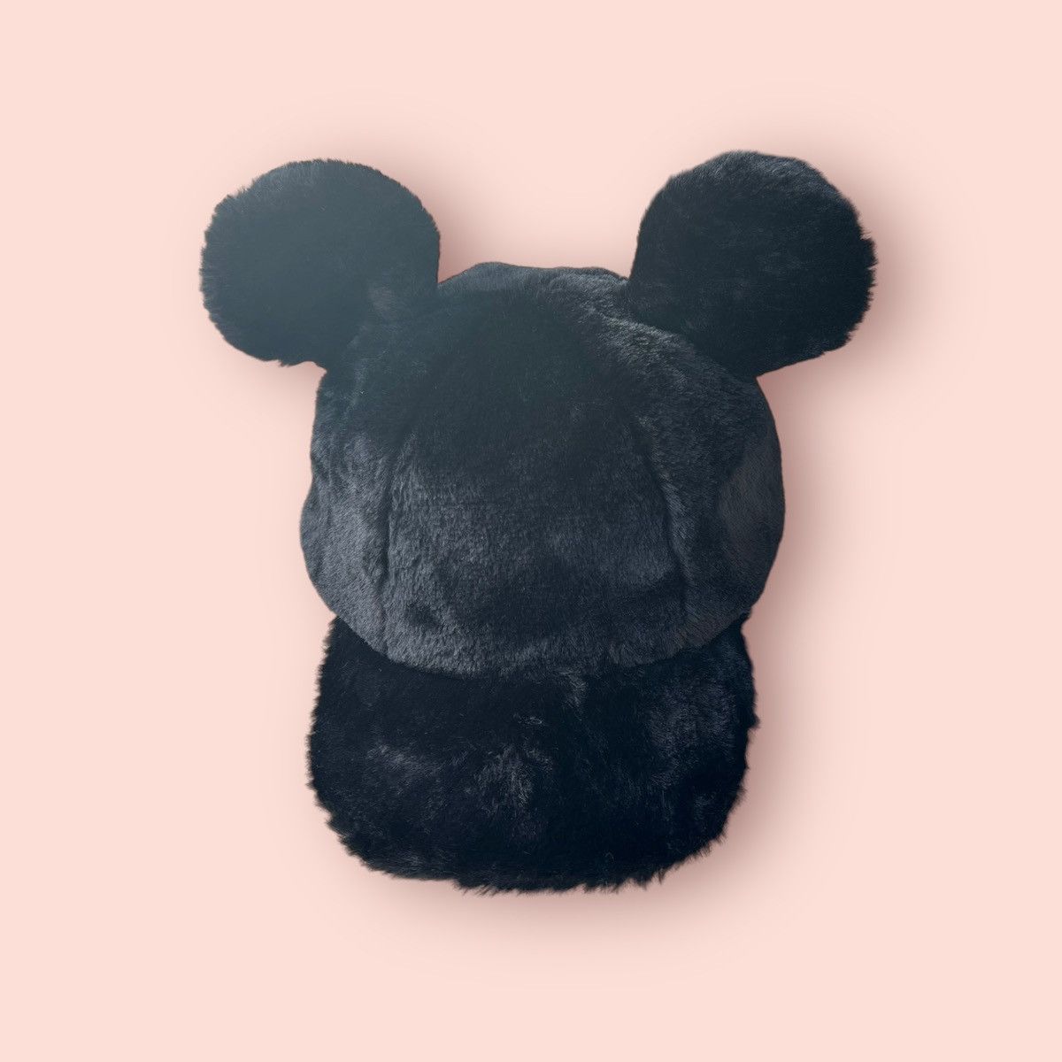 Disney × Japanese Brand × Mickey Mouse VINTAGE MICKEY EARS FLUFFY MOHAIR CAP Size ONE SIZE - 12 Thumbnail