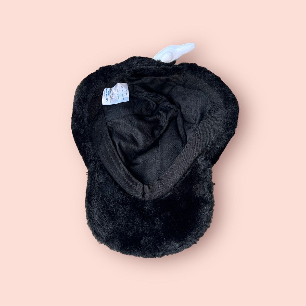 Disney × Japanese Brand × Mickey Mouse VINTAGE MICKEY EARS FLUFFY MOHAIR CAP Size ONE SIZE - 14 Thumbnail