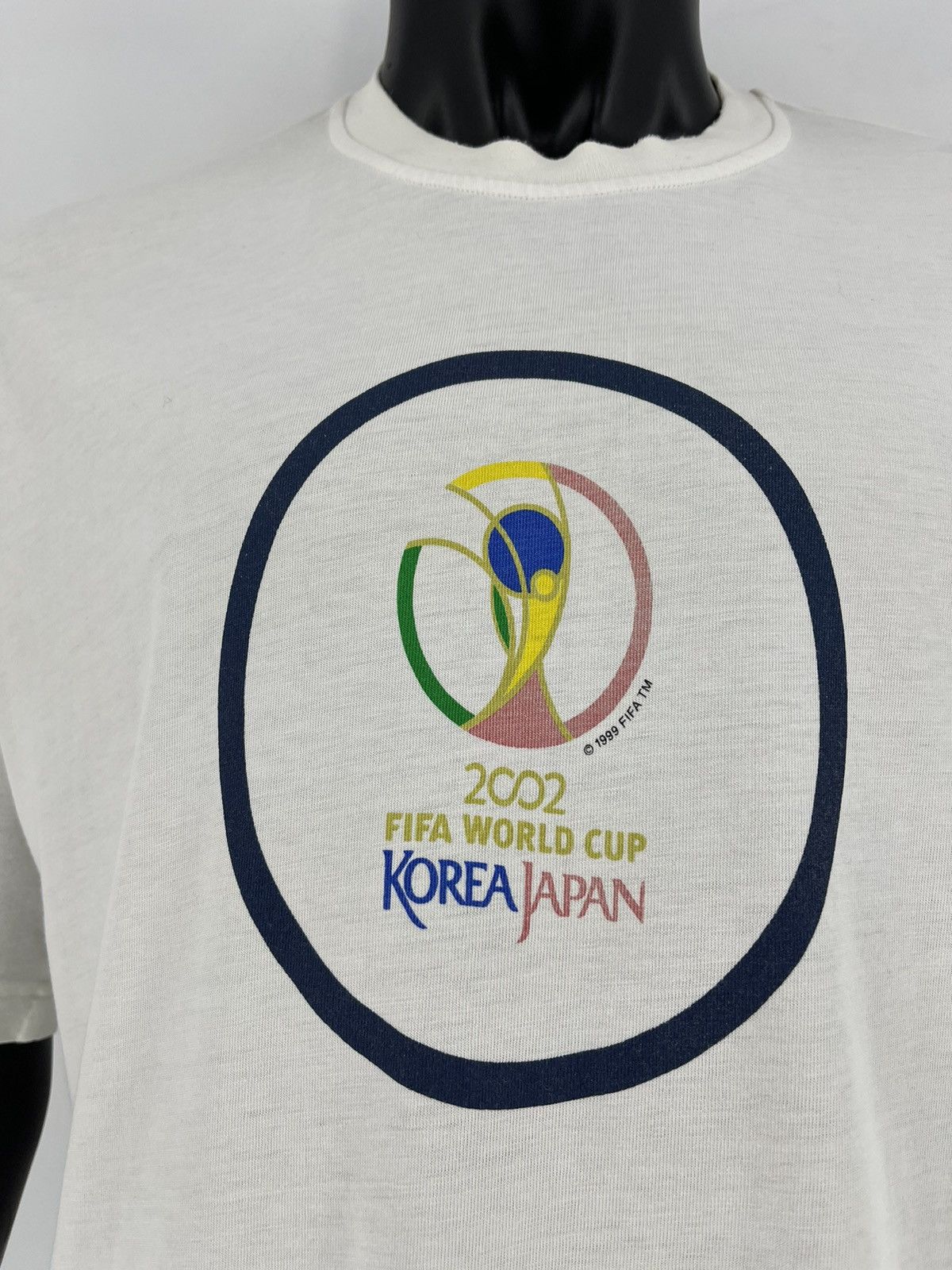 Adidas × Vintage Adidas 90s Vintage Fifa World Cup Korea Japan Tshirt Rare🔥 Size US L / EU 52-54 / 3 - 5 Thumbnail