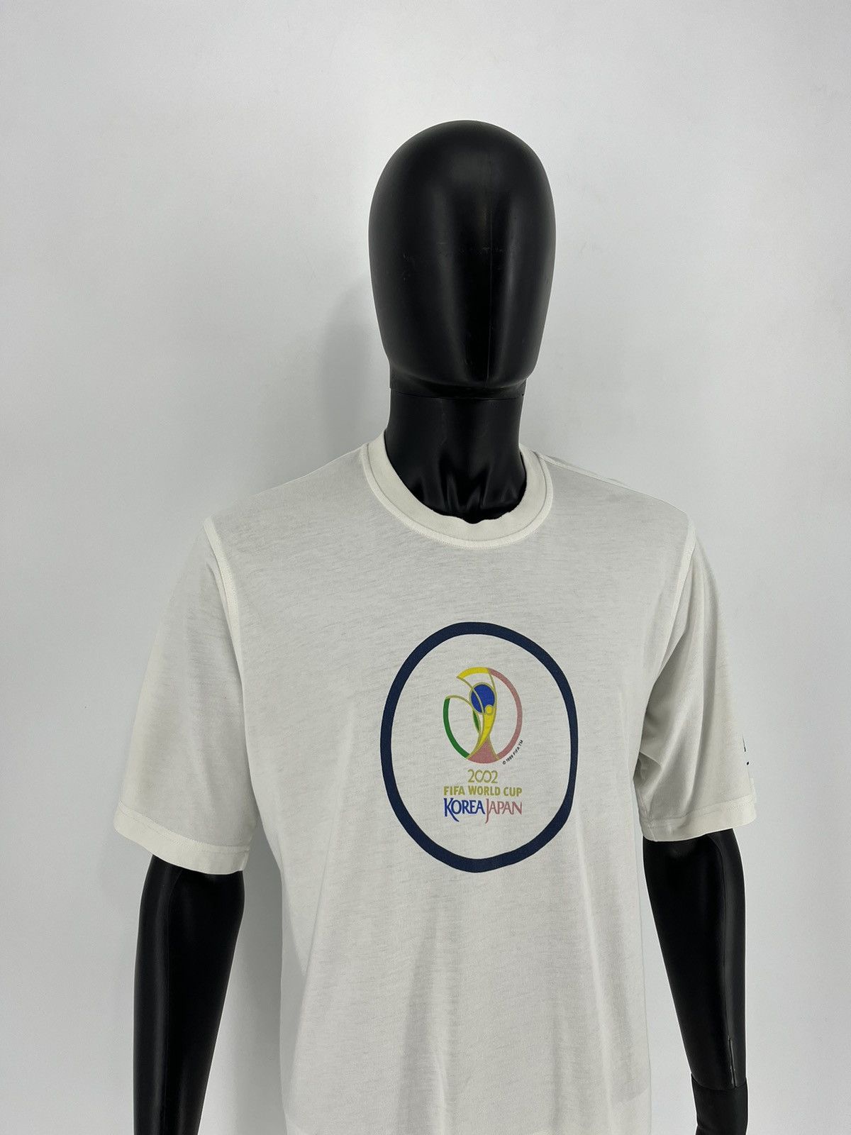 Adidas × Vintage Adidas 90s Vintage Fifa World Cup Korea Japan Tshirt Rare🔥 Size US L / EU 52-54 / 3 - 3 Thumbnail