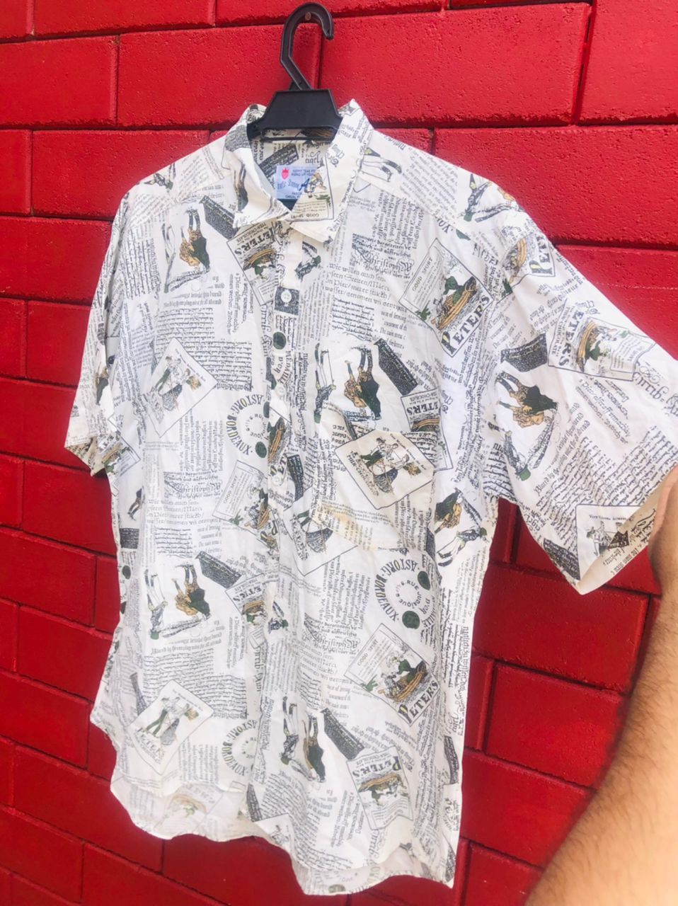 Designer × Japanese Brand Vintage Astray Japanese Designer Fashion Style Shirt Size US L / EU 52-54 / 3 - 6 Thumbnail