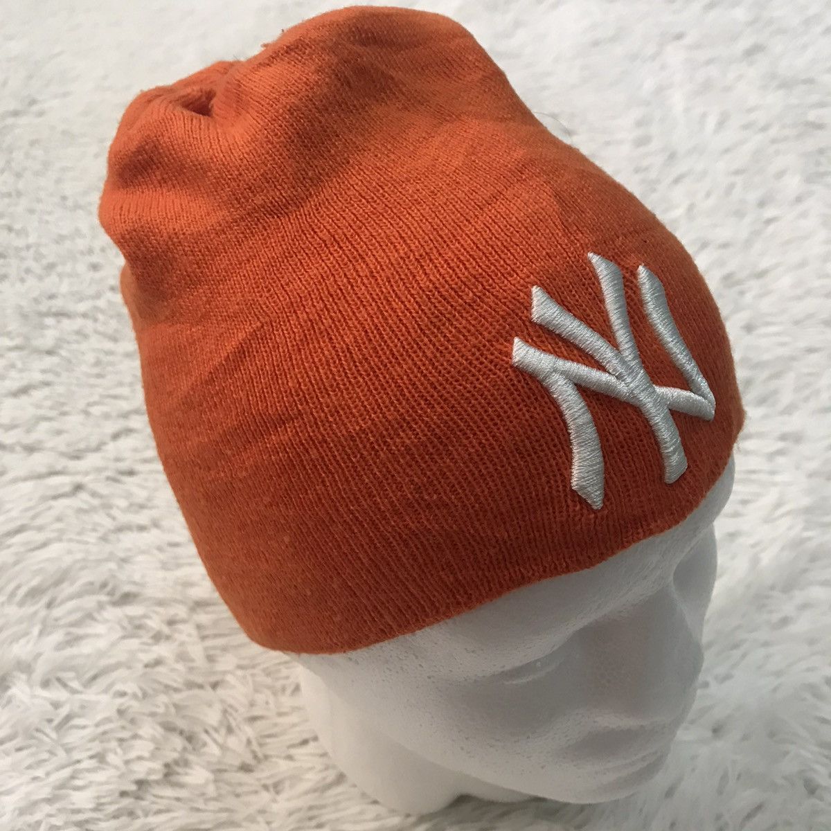 MLB NY New Era Logo Embroidery Snow Cap Hat Beanie Size ONE SIZE - 3 Thumbnail