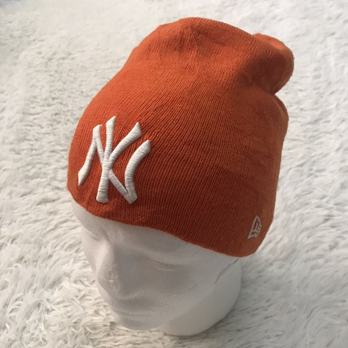 MLB NY New Era Logo Embroidery Snow Cap Hat Beanie Size ONE SIZE - 2 Thumbnail
