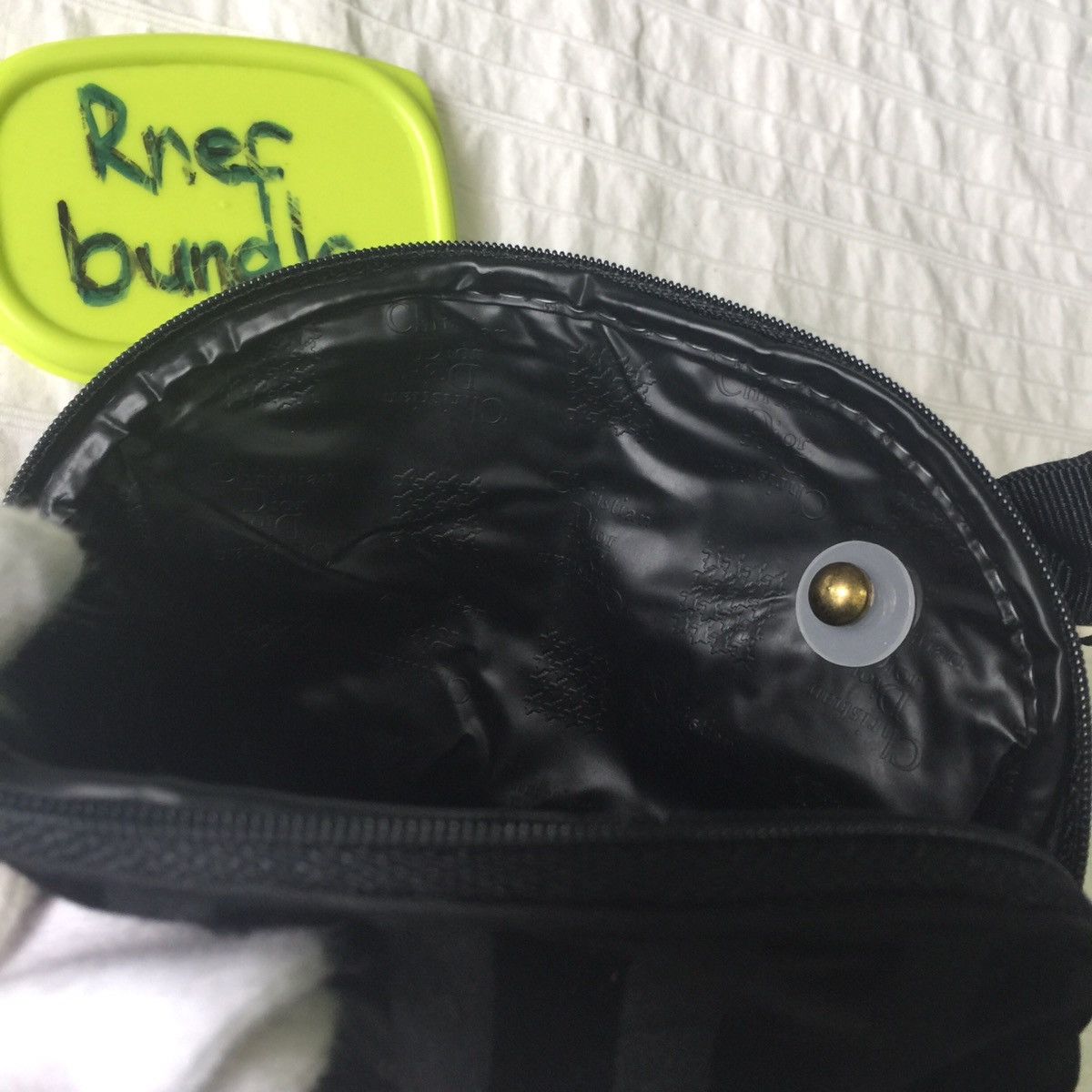 Christian dior coin purse wallet