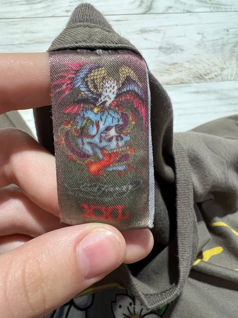 Ed Hardy Vintage Ed Hardy By Christian Audigier T-Shirt Japan Y2K Size US XXL / EU 58 / 5 - 5 Thumbnail