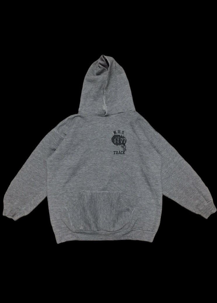 Russell Athletic Vintage Russell Athletics Tri Blend Hoodie Size US L / EU 52-54 / 3 - 2 Thumbnail