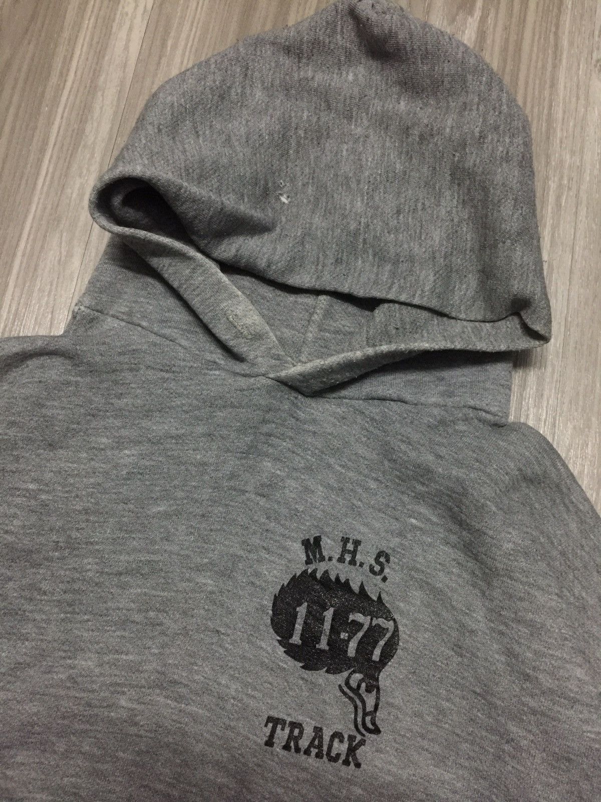 Russell Athletic Vintage Russell Athletics Tri Blend Hoodie Size US L / EU 52-54 / 3 - 7 Thumbnail