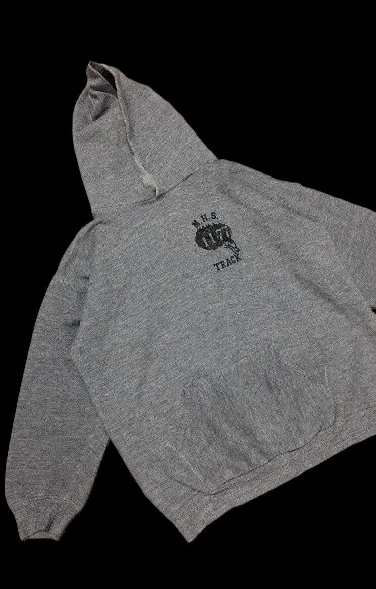 Russell Athletic Vintage Russell Athletics Tri Blend Hoodie Size US L / EU 52-54 / 3 - 3 Thumbnail