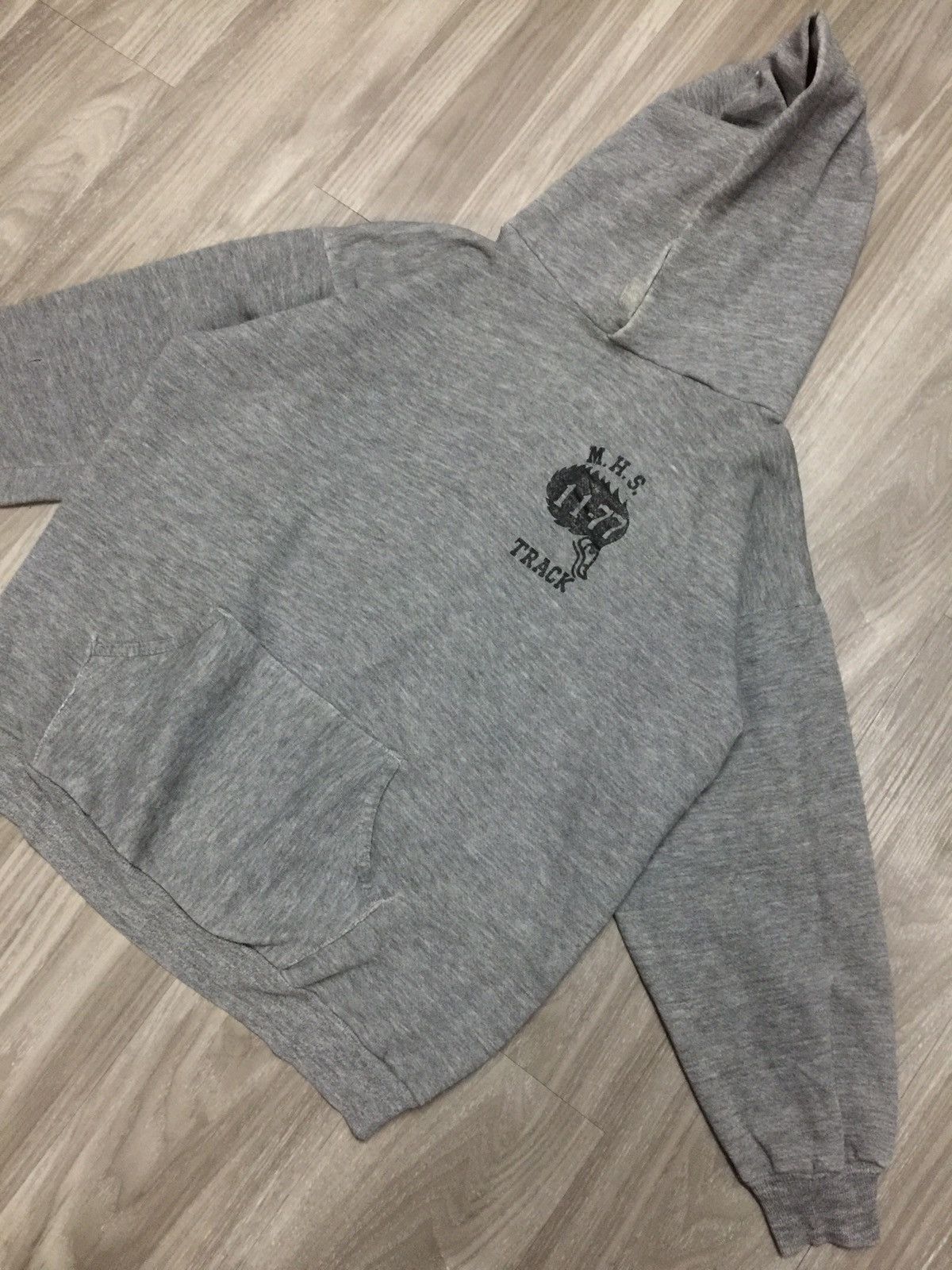 Russell Athletic Vintage Russell Athletics Tri Blend Hoodie Size US L / EU 52-54 / 3 - 5 Thumbnail