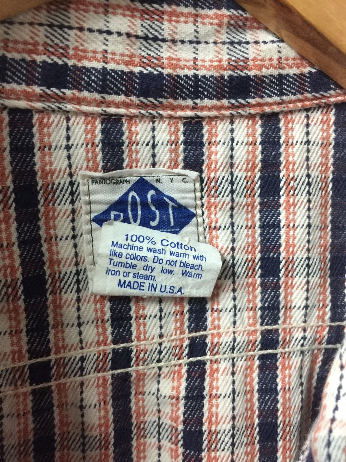 Post Overalls Post Overall Medium Hard L/sleeve Shirt Size US L / EU 52-54 / 3 - 8 Thumbnail