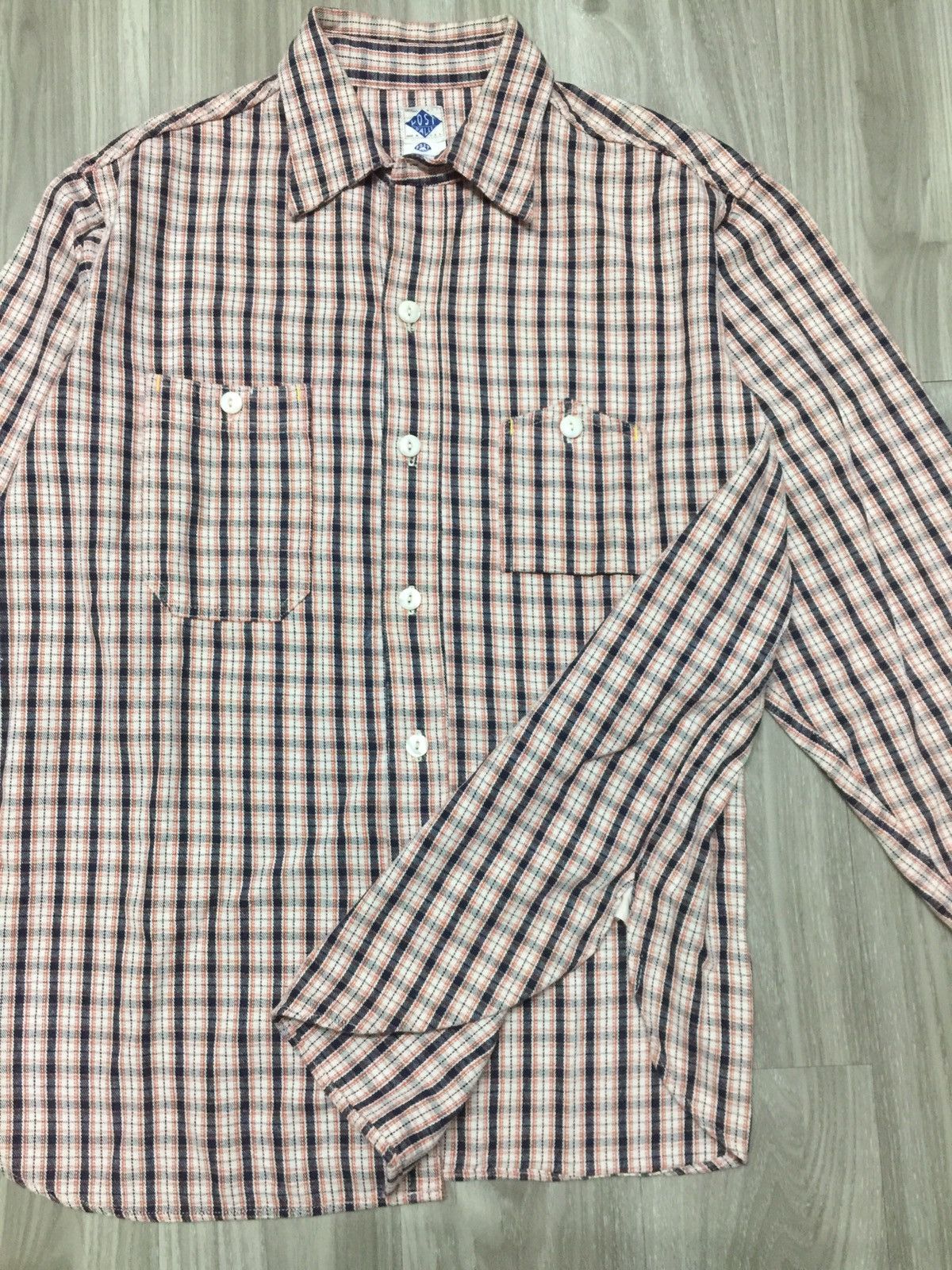 Post Overalls Post Overall Medium Hard L/sleeve Shirt Size US L / EU 52-54 / 3 - 4 Thumbnail