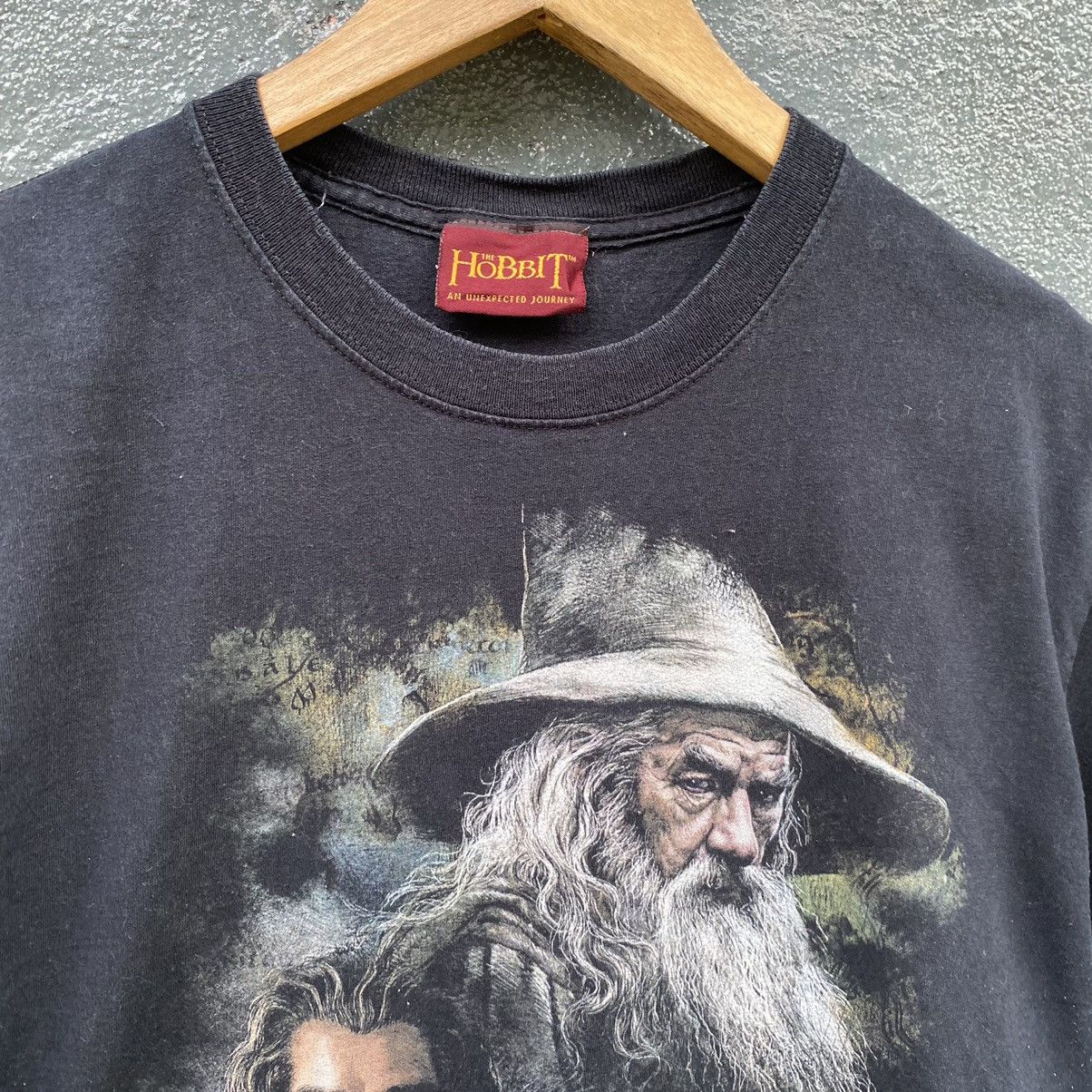 Vintage Vintage Faded Y2K The Hobbit An Unexpected Journey Movie Tee Size US M / EU 48-50 / 2 - 3 Thumbnail