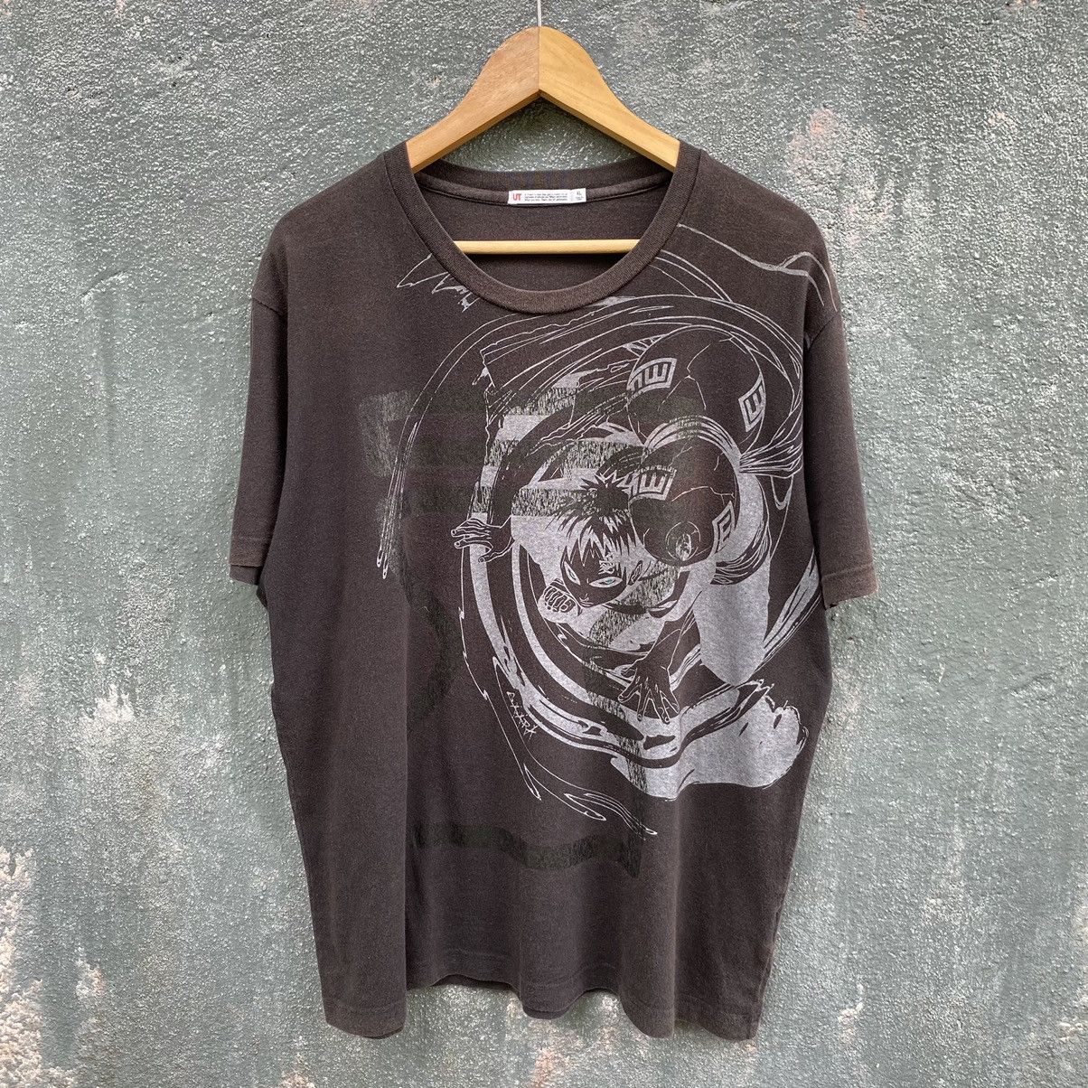 Anime Thrashed Faded Gaara Naruto Shippuden Japanese Anime Tee Size US XL / EU 56 / 4 - 1 Thumbnail
