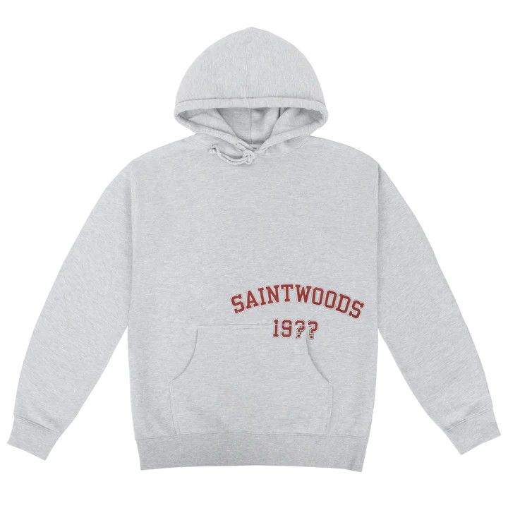 image of Saintwoods Sw19?? Hoodie Size M in Grey, Men's