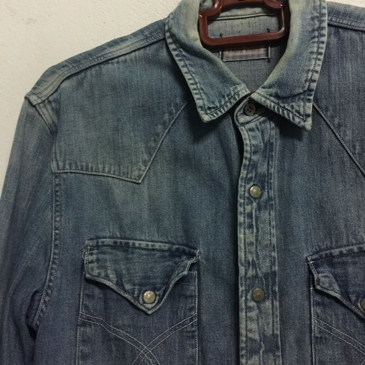 Blue Blue Japan BLUE BLUE/ design work denim jacket made in Japan Size US M / EU 48-50 / 2 - 11 Thumbnail