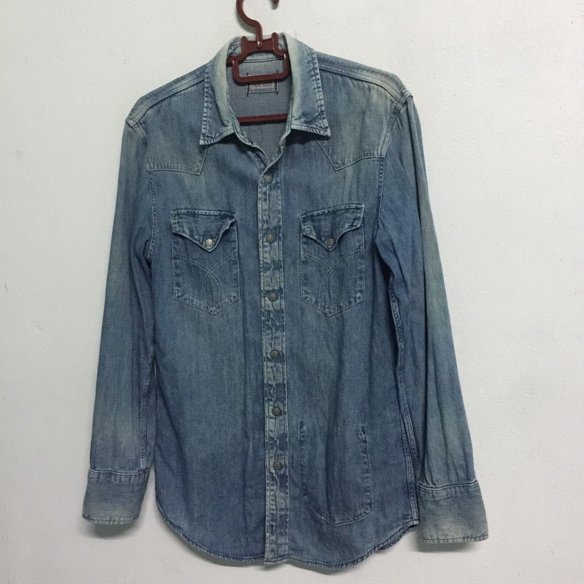 Blue Blue Japan BLUE BLUE/ design work denim jacket made in Japan Size US M / EU 48-50 / 2 - 3 Thumbnail