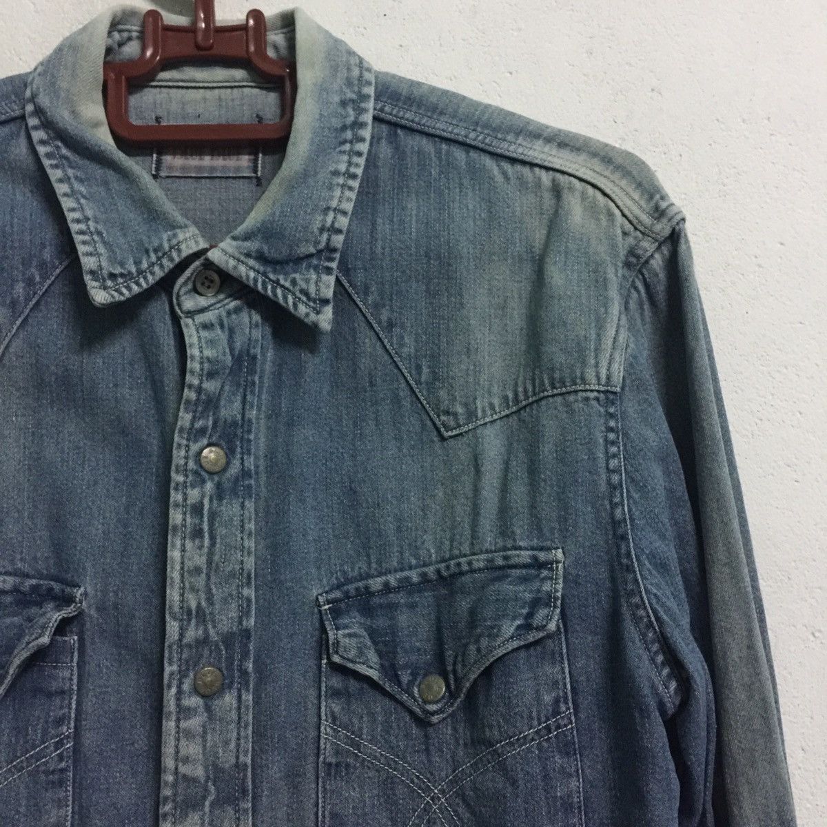 Blue Blue Japan BLUE BLUE/ design work denim jacket made in Japan Size US M / EU 48-50 / 2 - 10 Thumbnail