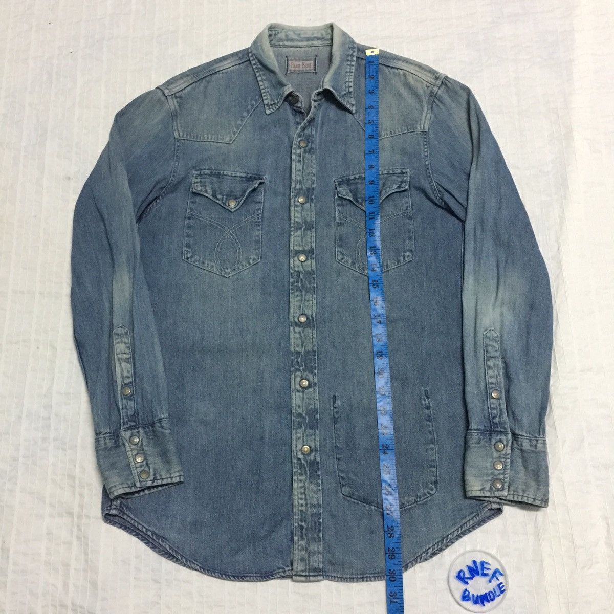 Blue Blue Japan BLUE BLUE/ design work denim jacket made in Japan Size US M / EU 48-50 / 2 - 19 Thumbnail