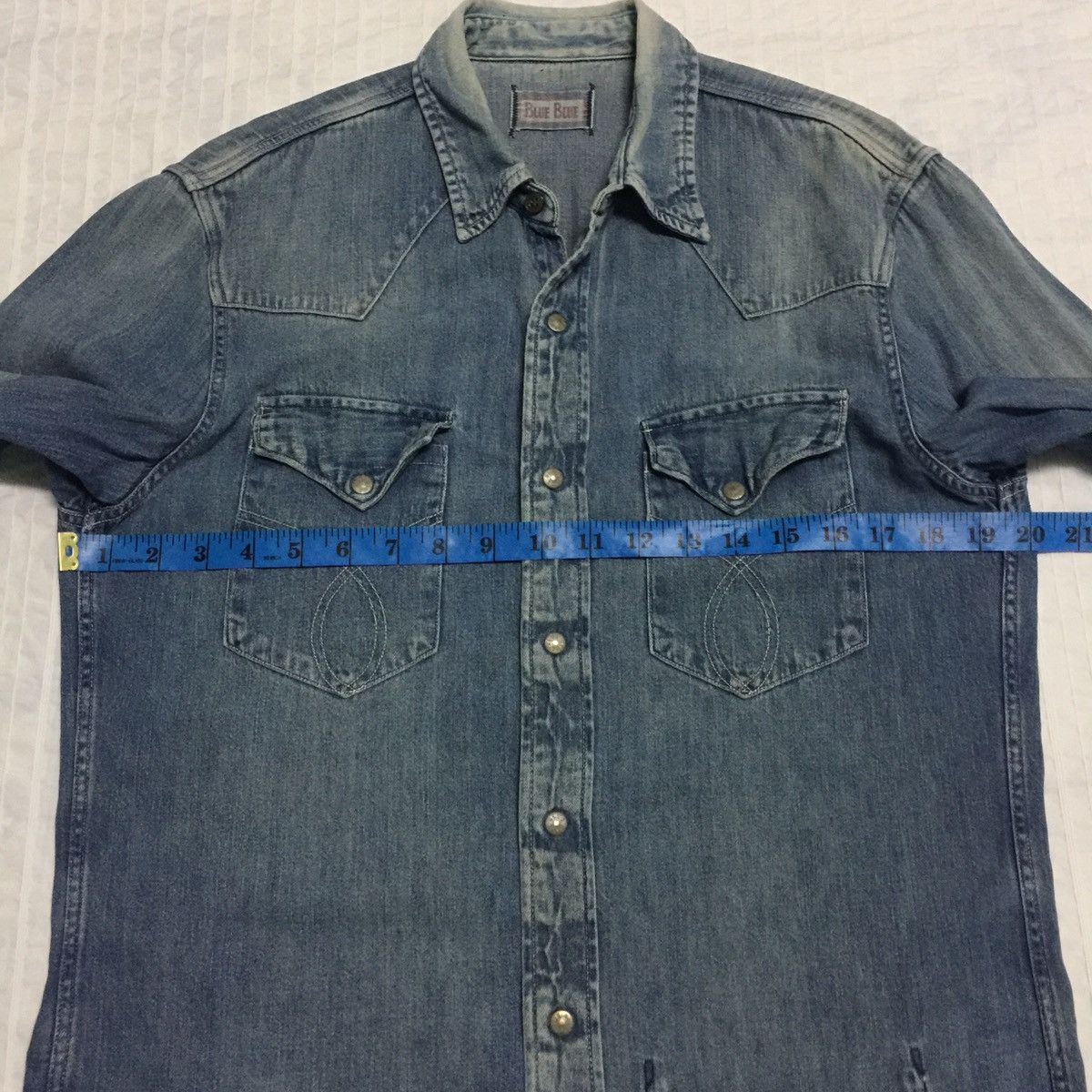 Blue Blue Japan BLUE BLUE/ design work denim jacket made in Japan Size US M / EU 48-50 / 2 - 18 Thumbnail