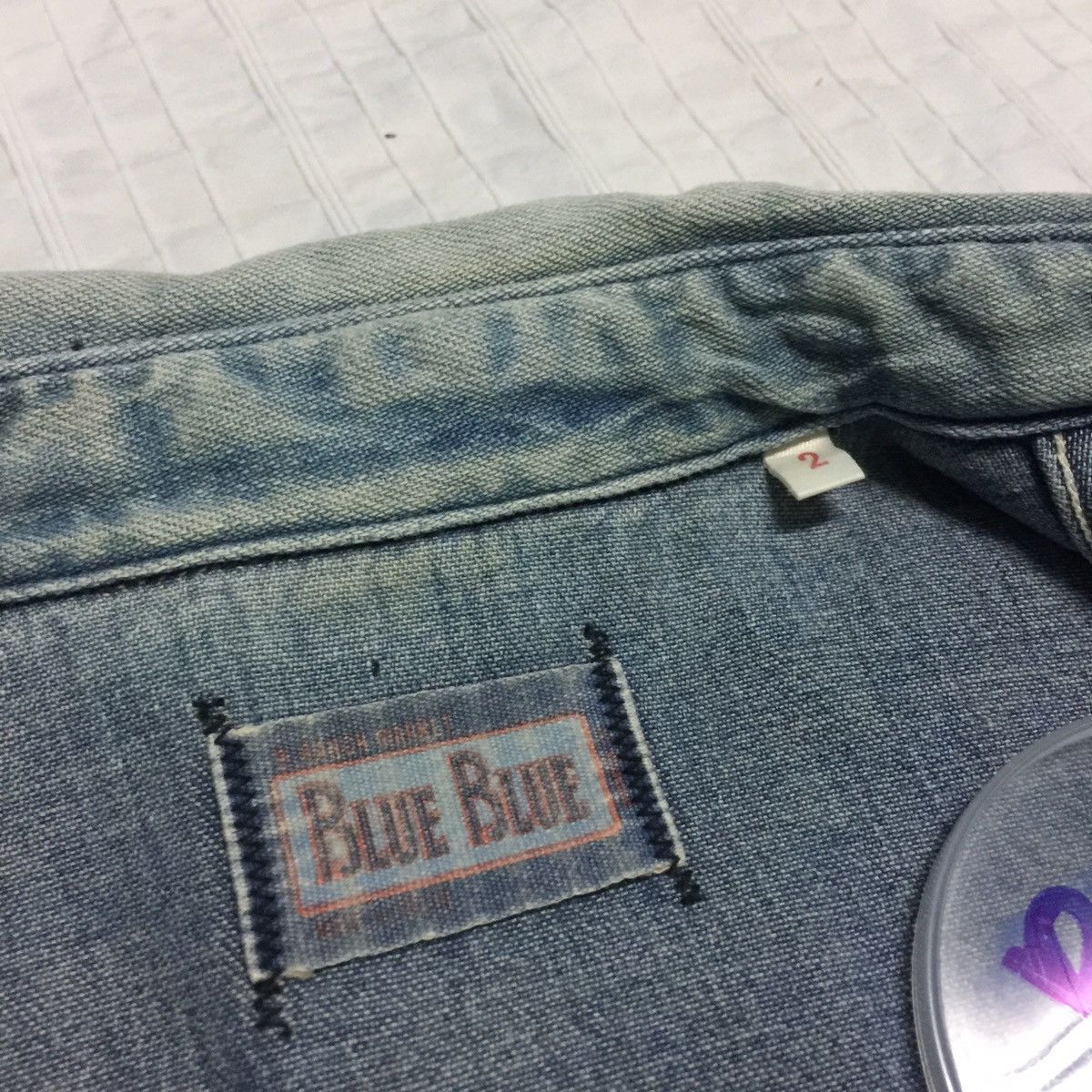 Blue Blue Japan BLUE BLUE/ design work denim jacket made in Japan Size US M / EU 48-50 / 2 - 15 Thumbnail