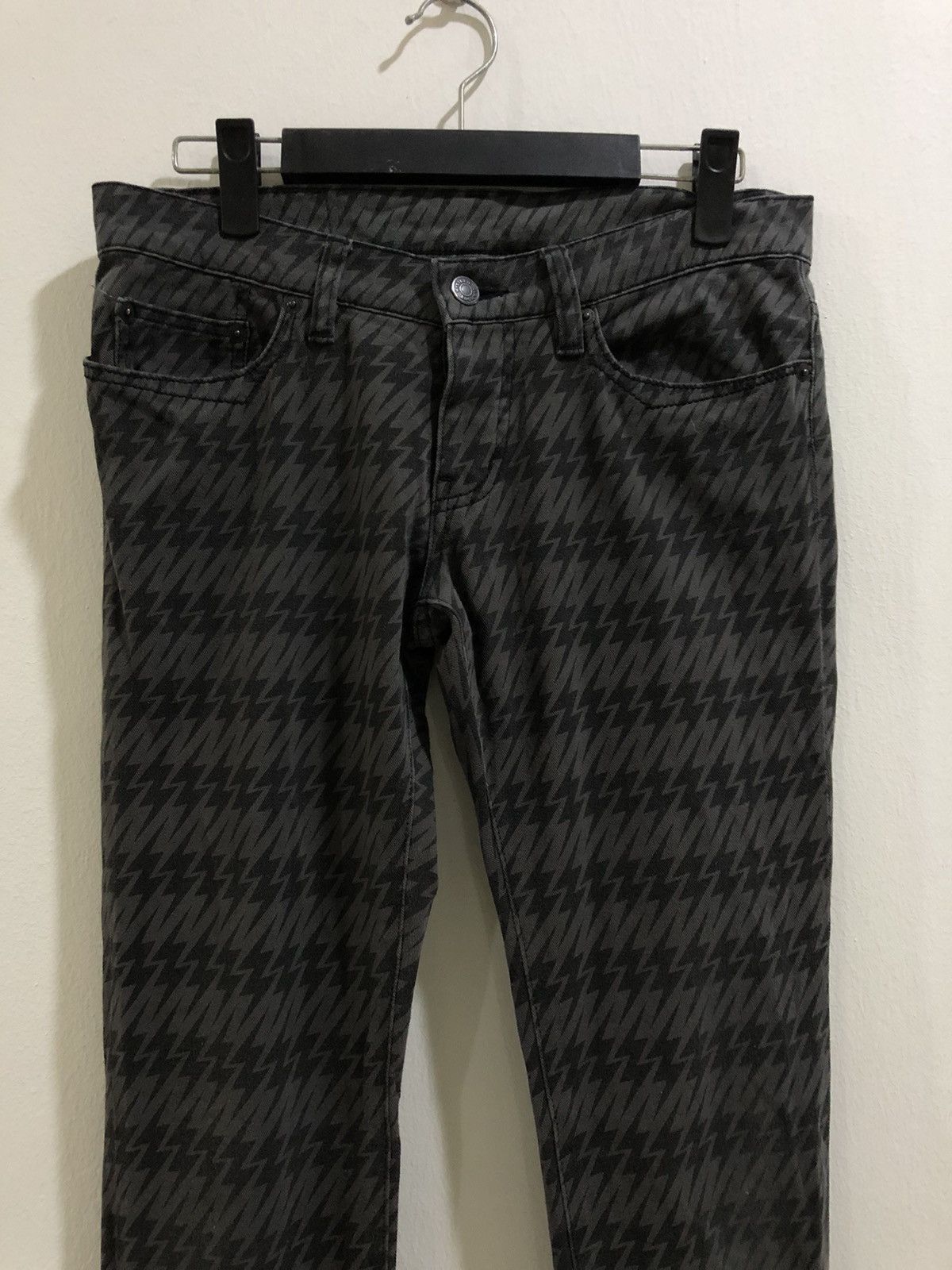 Hysteric Glamour Hysteric Glamour Fullprint Zipper Pant Size US 30 / EU 46 - 3 Thumbnail