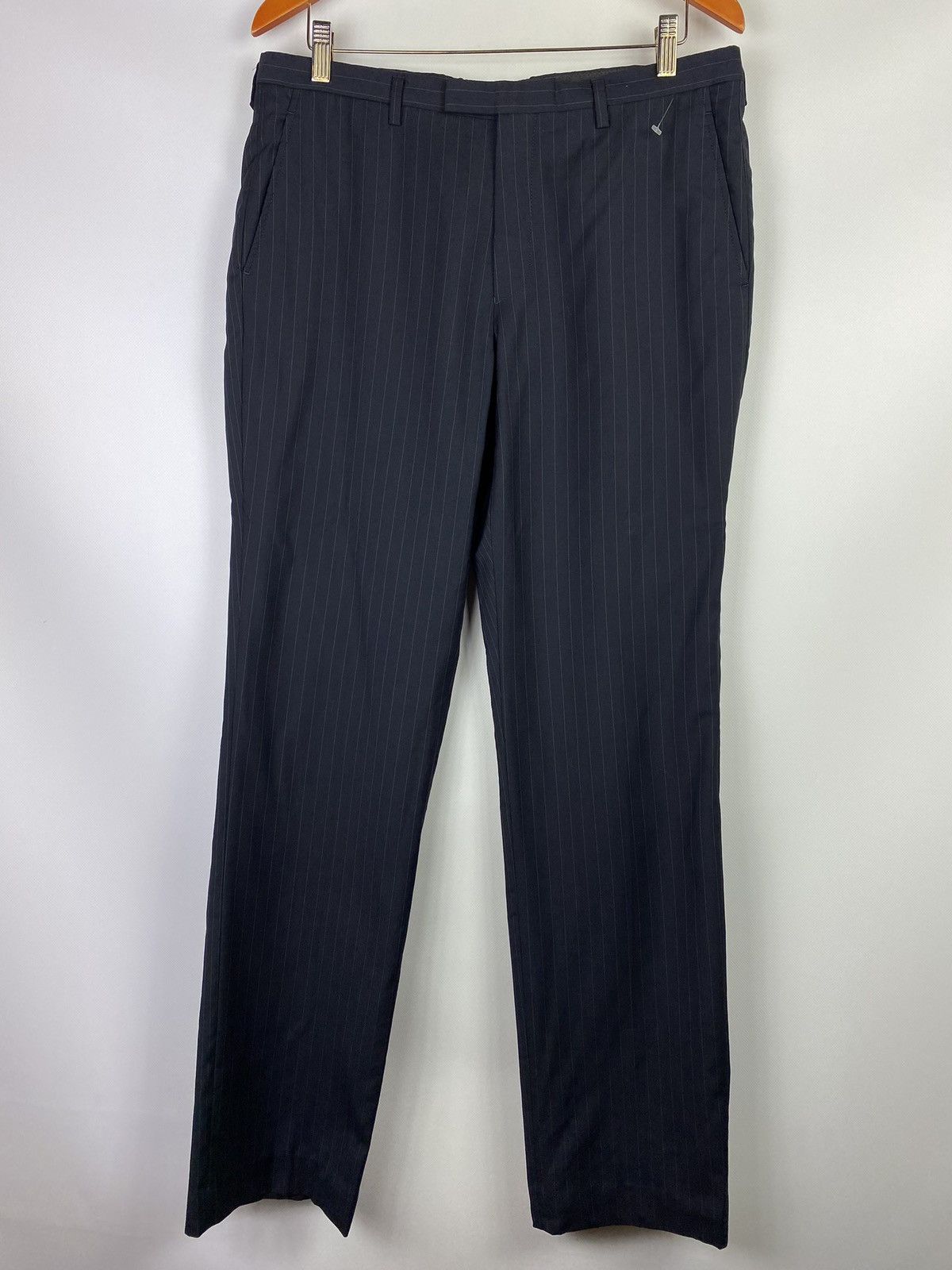 Kenzo × Vintage Kenzo Homme vintage men’s wool striped dress pants Size 42R - 1 Thumbnail