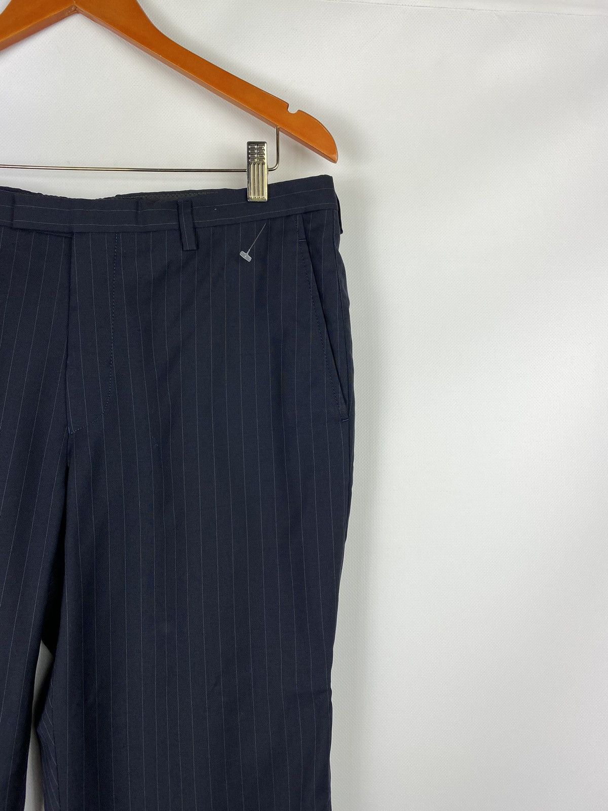 Kenzo × Vintage Kenzo Homme vintage men’s wool striped dress pants Size 42R - 3 Thumbnail