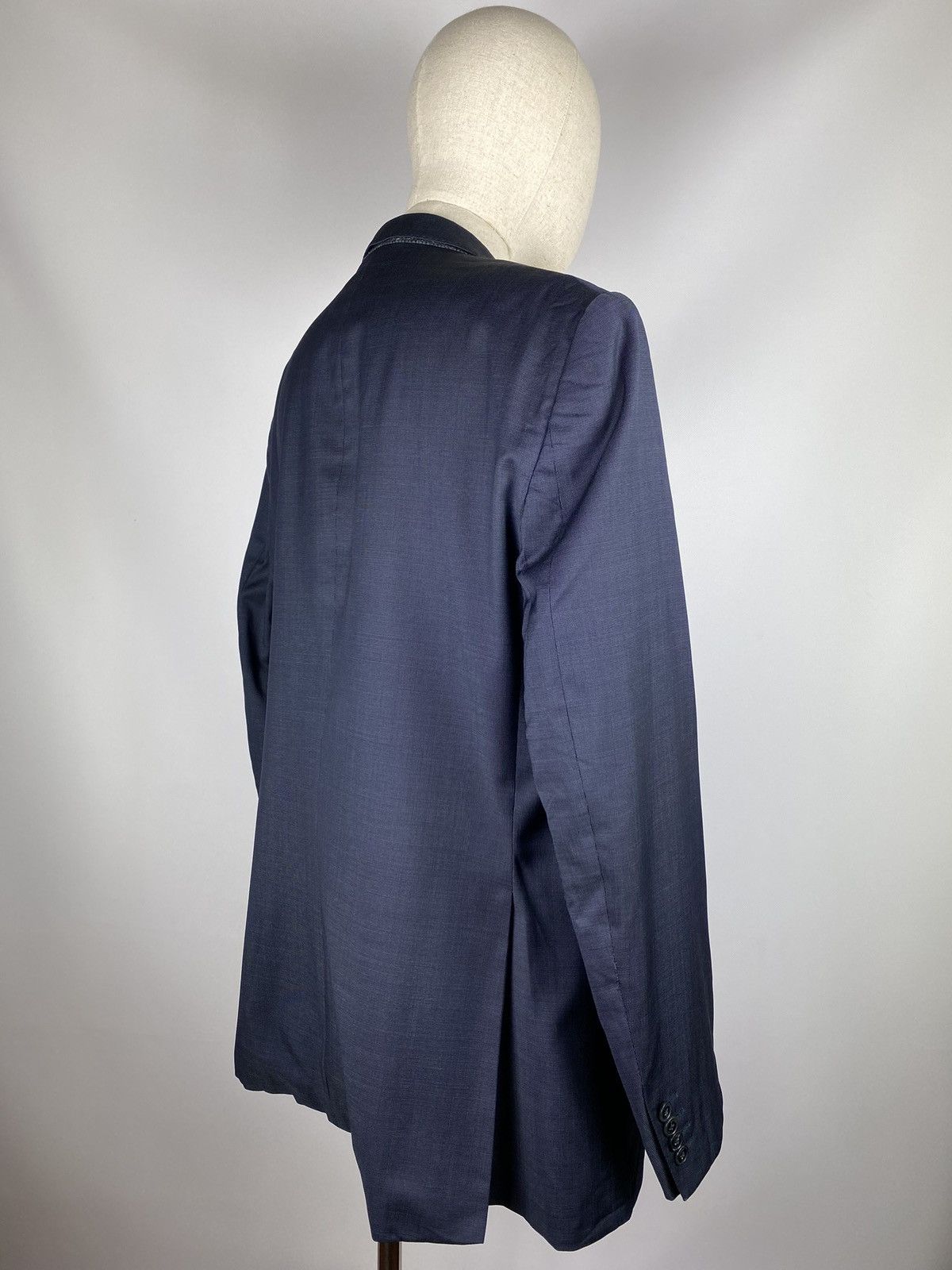 Hackett Hackett London men’s Pinpoint texture wool blazer jacket Size 44L - 11 Thumbnail