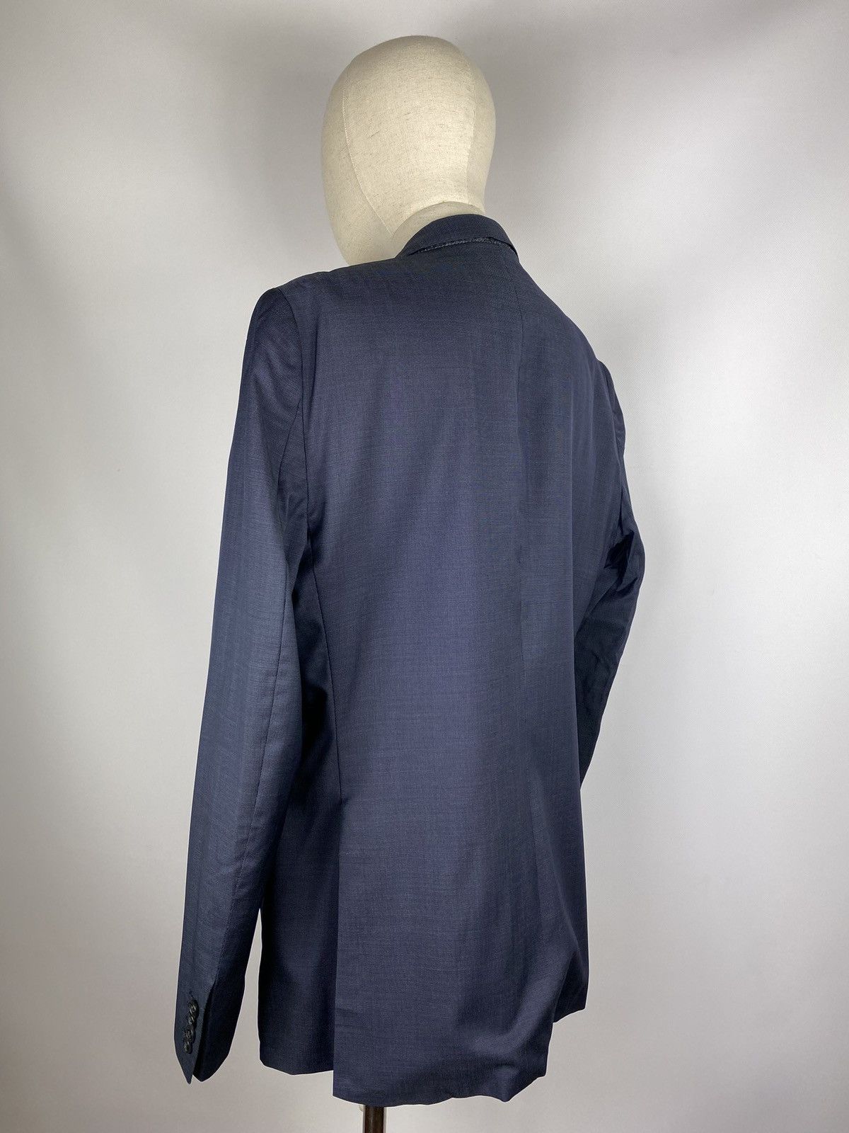 Hackett Hackett London men’s Pinpoint texture wool blazer jacket Size 44L - 10 Thumbnail