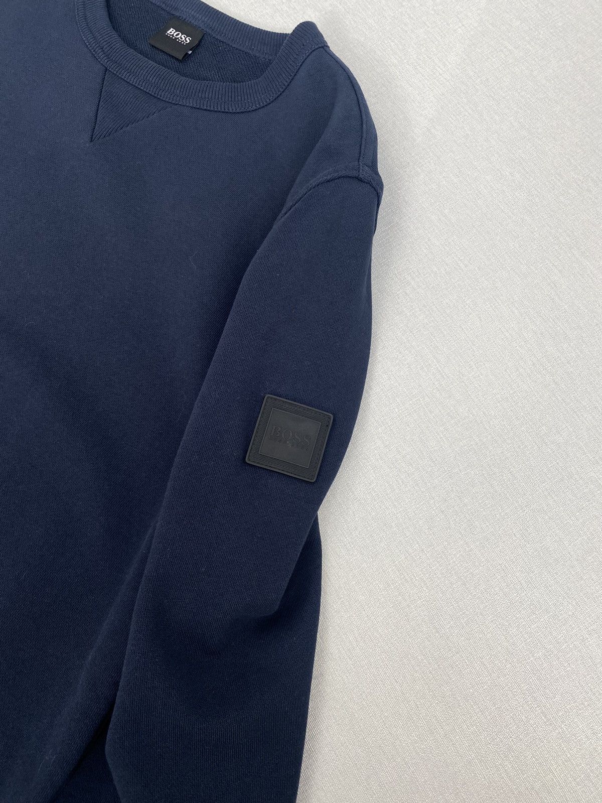 Hugo Boss Mens HUGO BOSS Navy Blue Sweatshirt size S Size US S / EU 44-46 / 1 - 5 Thumbnail