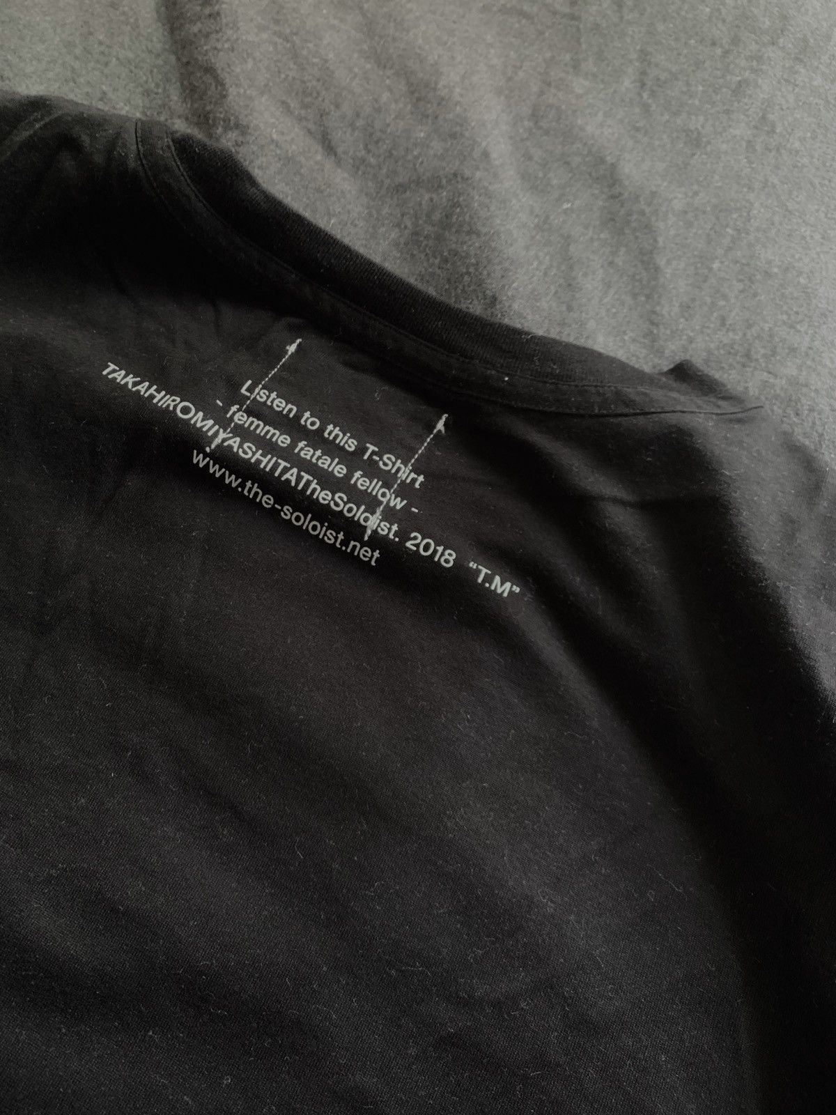 Takahiromiyashita The Soloist. Yu Nagaba Collab - I am the soloist tee (48) Size US M / EU 48-50 / 2 - 3 Thumbnail