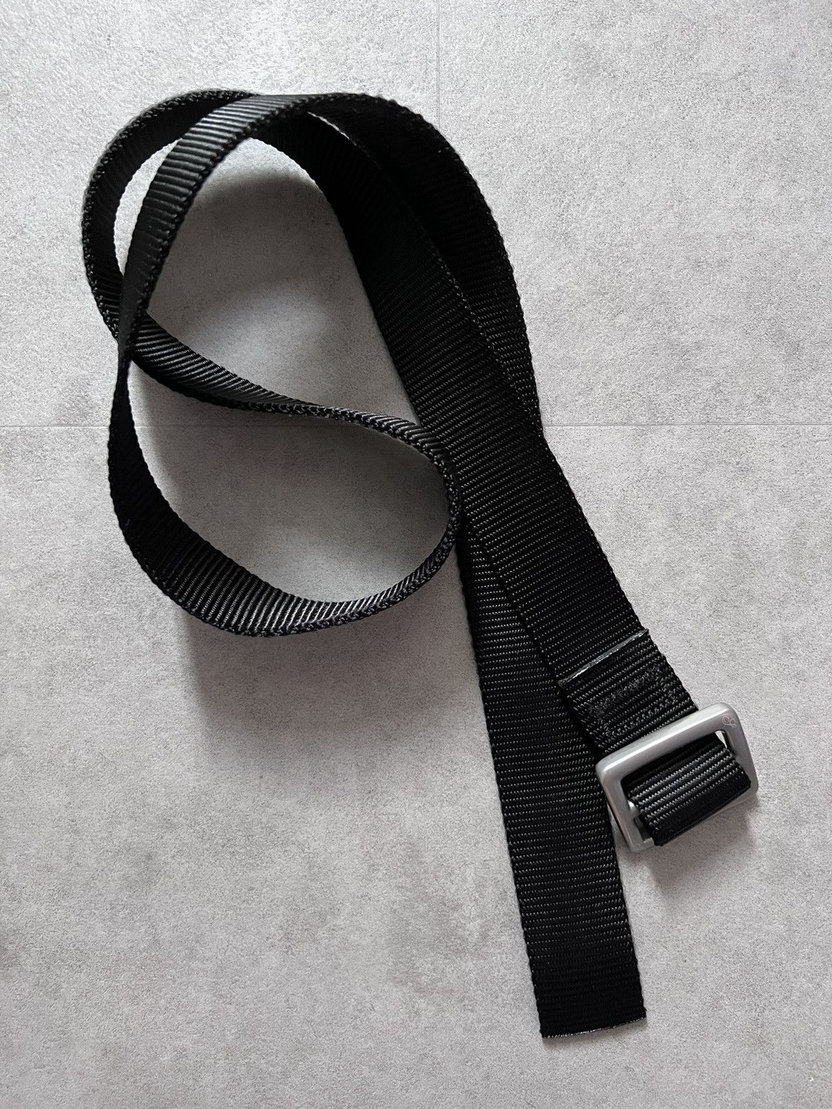 image of Takahiromiyashita The Soloist Big Buckle Belt in Black, Men's