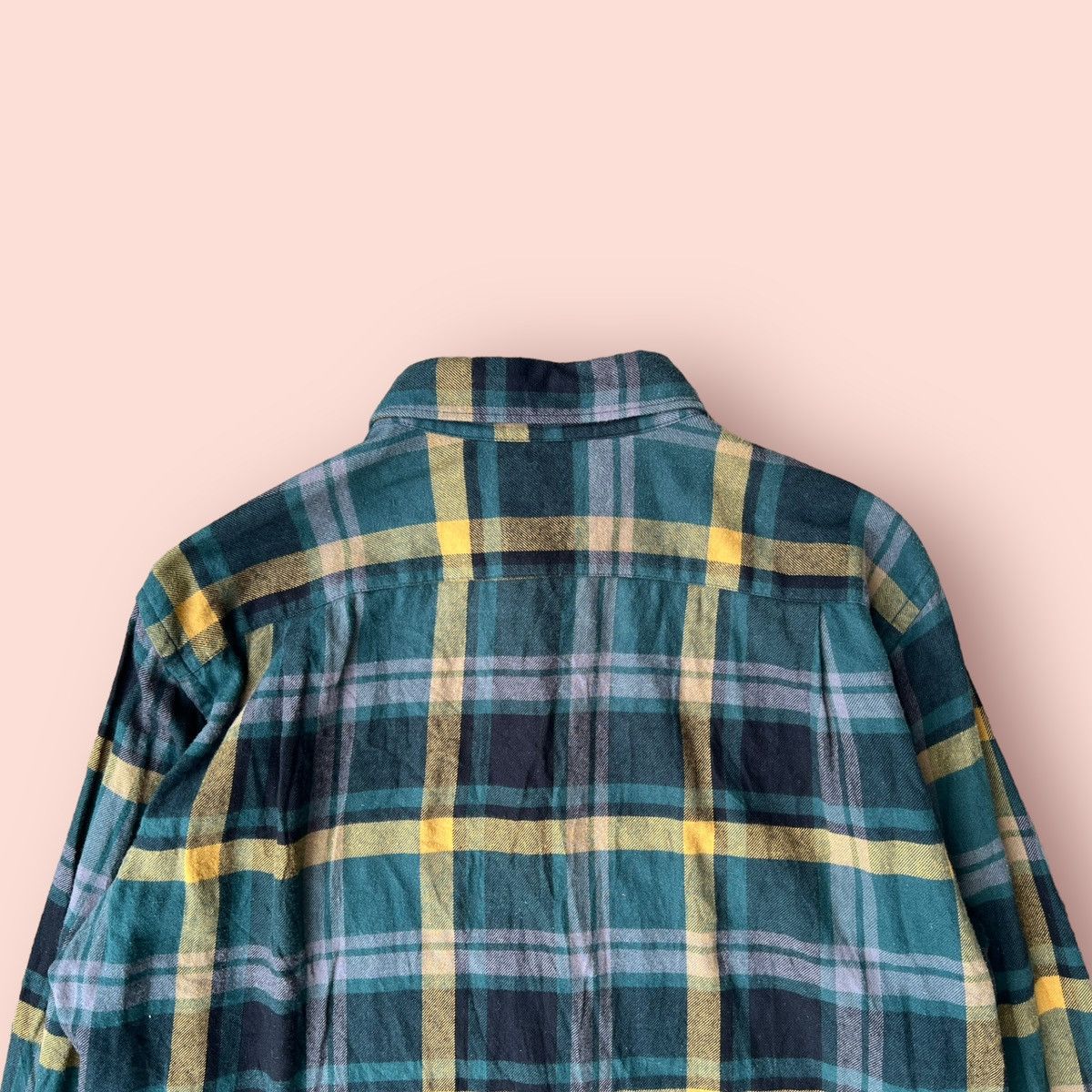 Japanese Brand × Jun Takahashi × Uniqlo VINTAGE UNIQLO JUN TAKAHASHI FLANNEL Size US L / EU 52-54 / 3 - 12 Thumbnail
