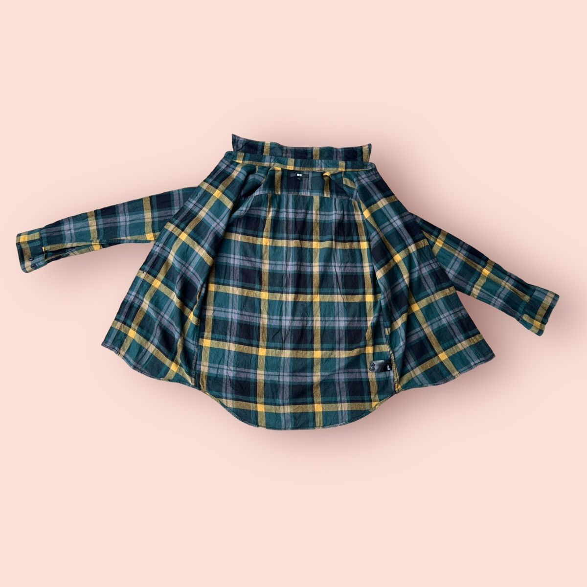 Japanese Brand × Jun Takahashi × Uniqlo VINTAGE UNIQLO JUN TAKAHASHI FLANNEL Size US L / EU 52-54 / 3 - 14 Thumbnail