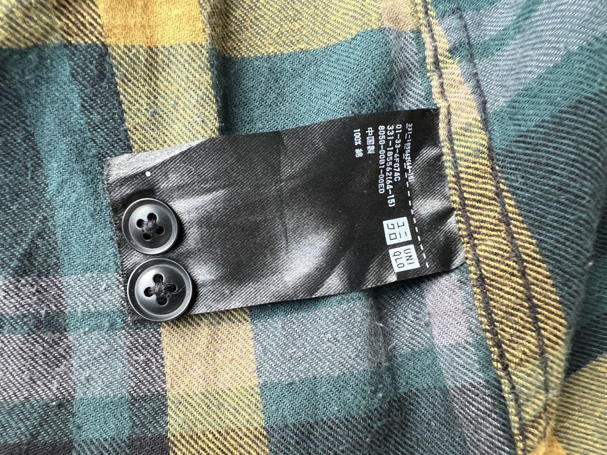 Japanese Brand × Jun Takahashi × Uniqlo VINTAGE UNIQLO JUN TAKAHASHI FLANNEL Size US L / EU 52-54 / 3 - 17 Thumbnail