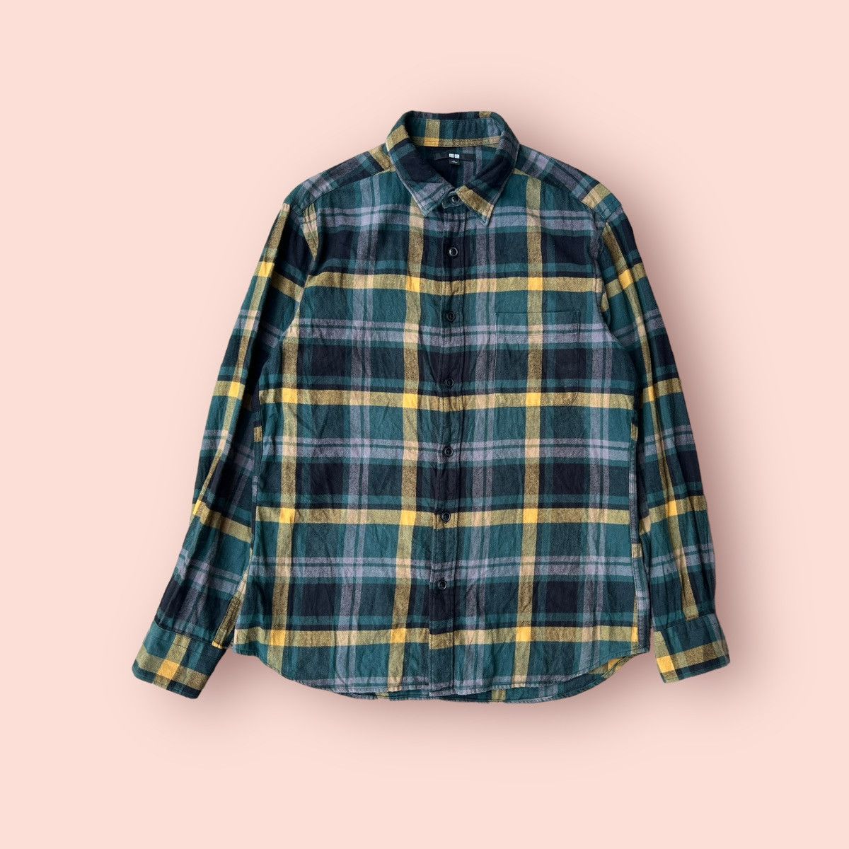 Japanese Brand × Jun Takahashi × Uniqlo VINTAGE UNIQLO JUN TAKAHASHI FLANNEL Size US L / EU 52-54 / 3 - 3 Thumbnail