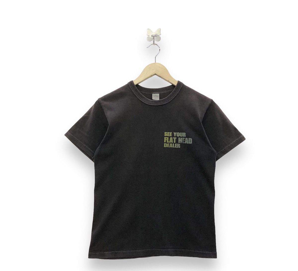 The Flat Head The Flat Head Faded Disstress Tshirt Size US S / EU 44-46 / 1 - 1 Thumbnail