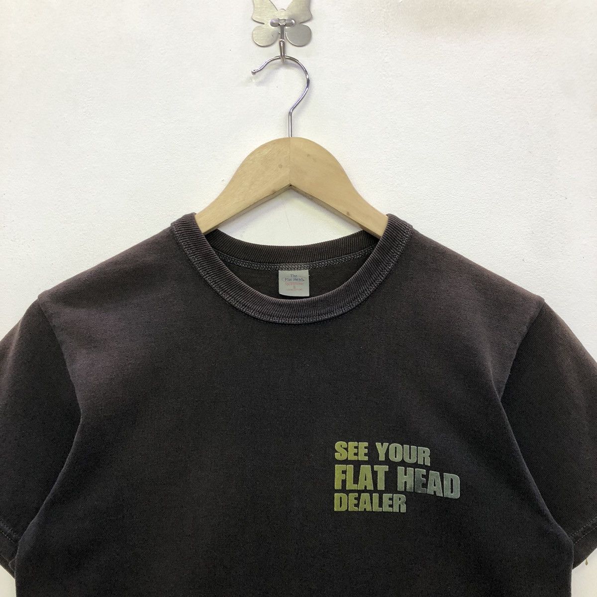 The Flat Head The Flat Head Faded Disstress Tshirt Size US S / EU 44-46 / 1 - 3 Thumbnail