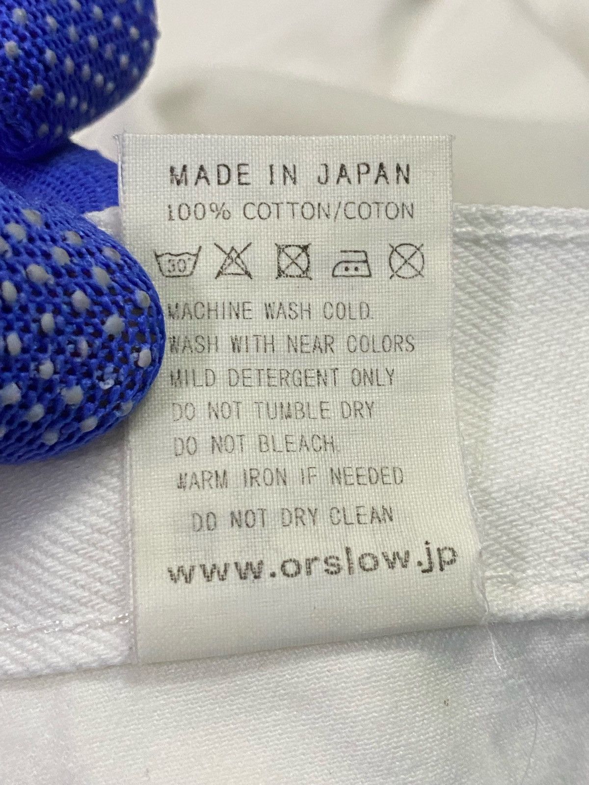 Japanese Brand × Orslow OrSlow 105 Standard Fit Denim Pants Size US 28 / EU 44 - 12 Thumbnail