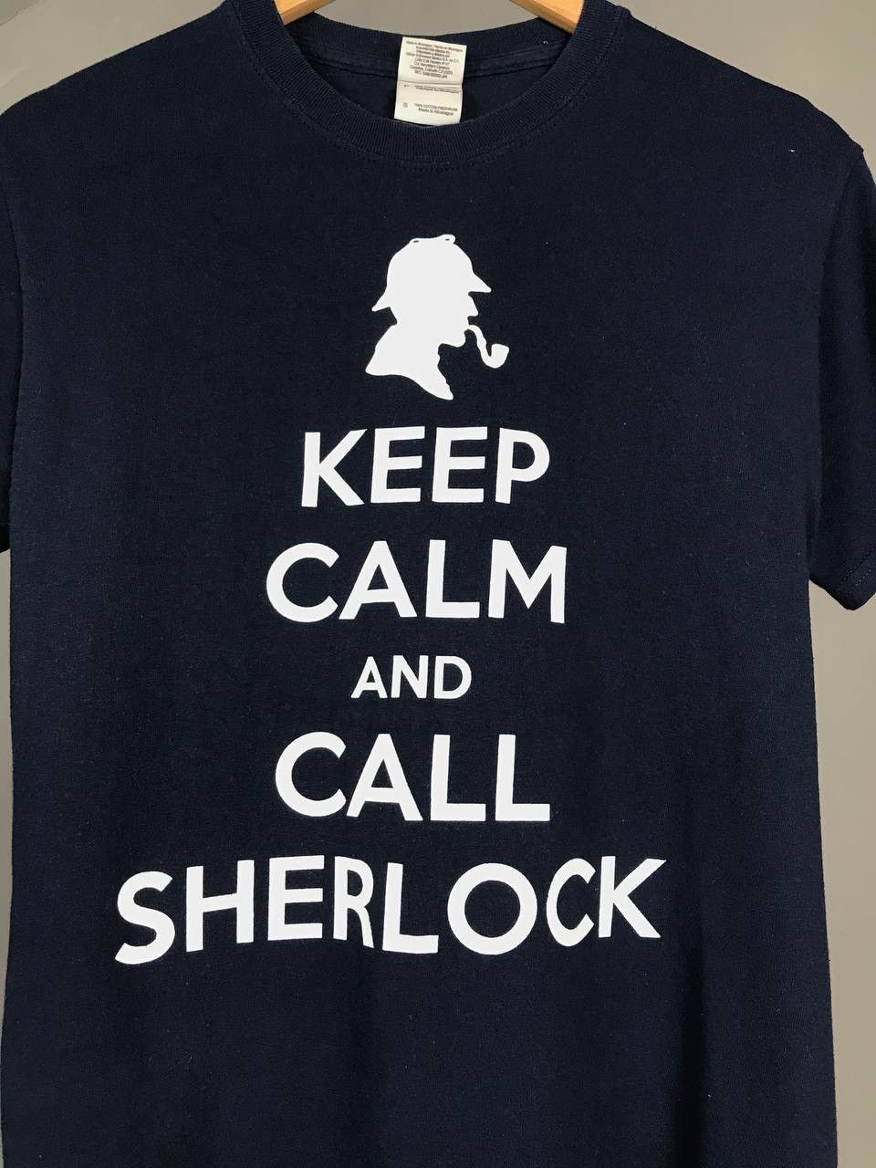 Other × Vintage Keep calm and call Sherlock vintage streetwear tee Size US S / EU 44-46 / 1 - 3 Thumbnail