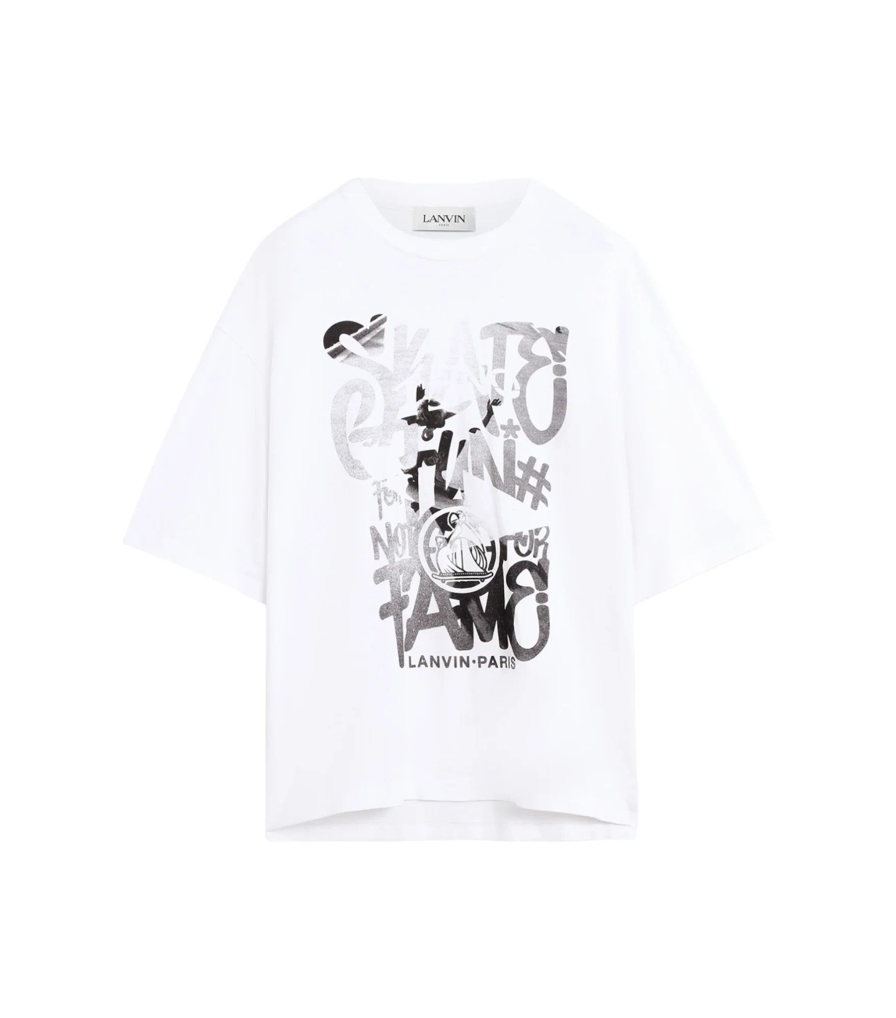 Lanvin Lanvin Skate Logo Graphic Print T-Shirt Size US XL / EU 56 / 4 - 1 Thumbnail