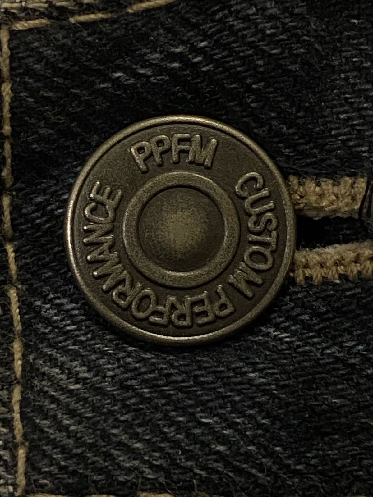Japanese Brand × PPFM × Seditionaries Hot🔥PPFM Seditinaries Bondage Zipper Denim Pants Size US 33 - 14 Thumbnail