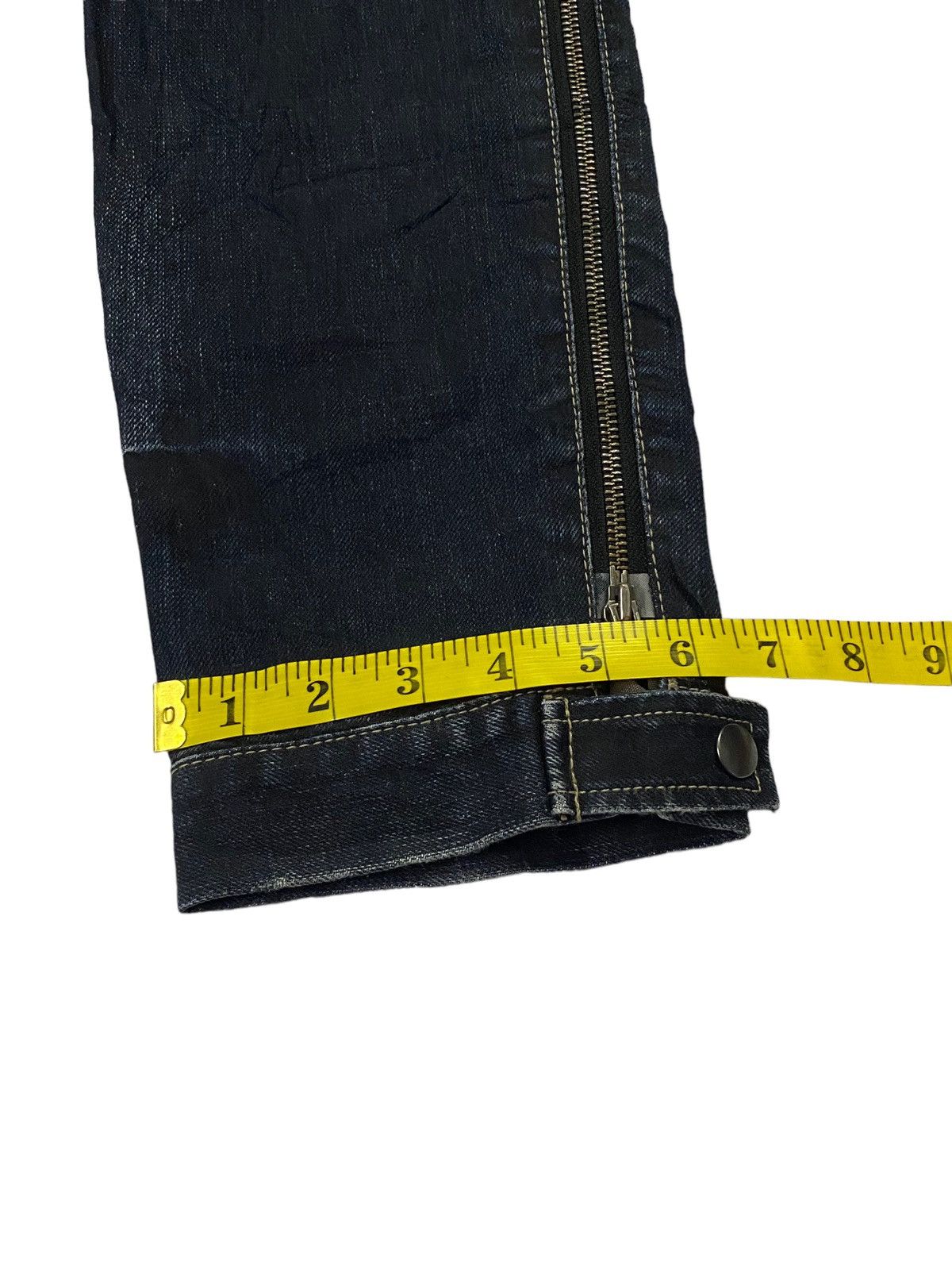 Japanese Brand × PPFM × Seditionaries Hot🔥PPFM Seditinaries Bondage Zipper Denim Pants Size US 33 - 10 Thumbnail