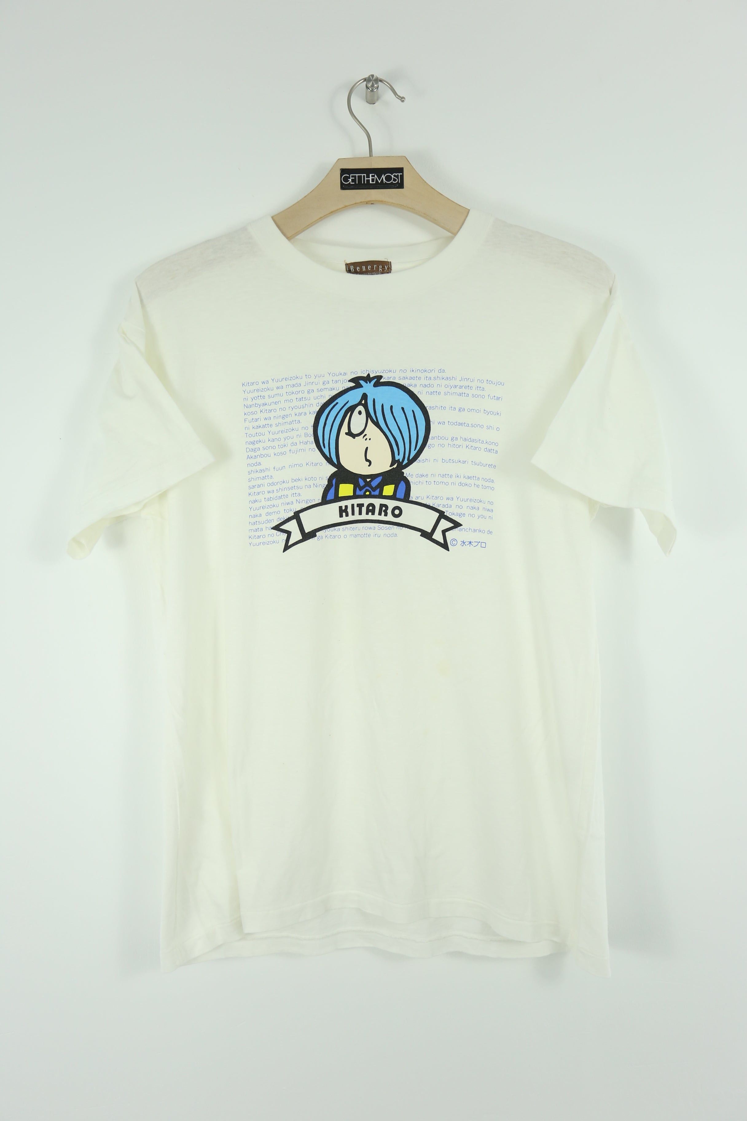Anime × Japanese Brand × Vintage GTMC570 Vintage 90s Kitaro Japan Anime t-shirt (M) Size US M / EU 48-50 / 2 - 1 Thumbnail