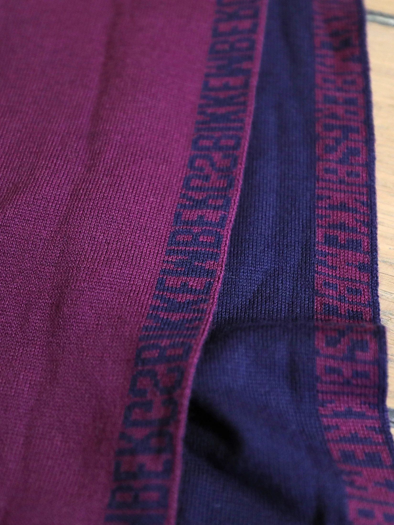 Dirk Bikkembergs Dirk Bikkembergs Oversized Wool Scarf Size ONE SIZE - 3 Thumbnail