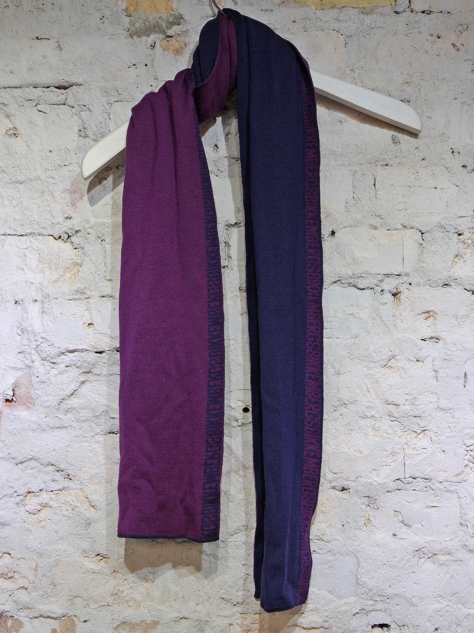 Dirk Bikkembergs Dirk Bikkembergs Oversized Wool Scarf Size ONE SIZE - 4 Thumbnail