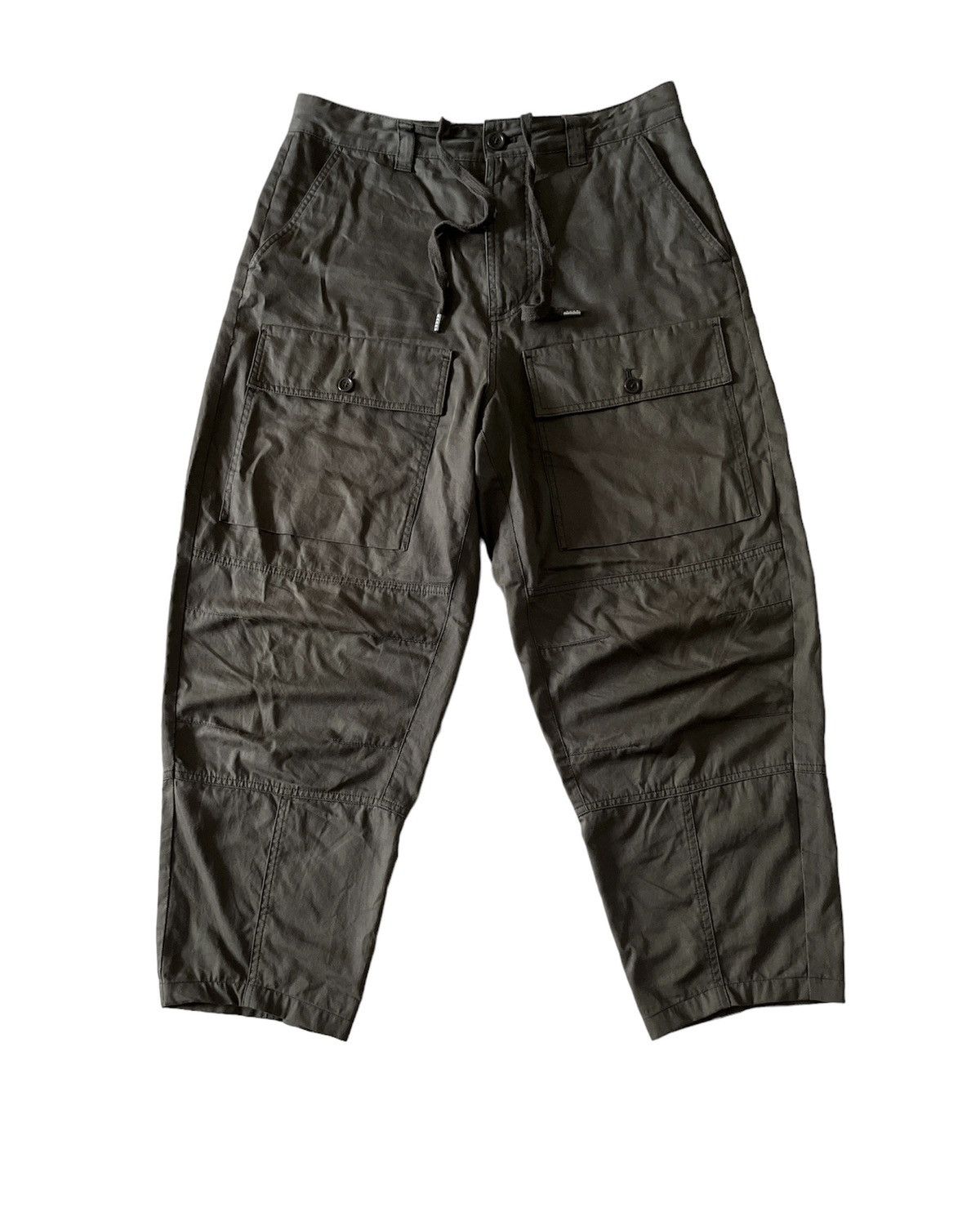 Acne Studios Twill Cargo Cropped Pants